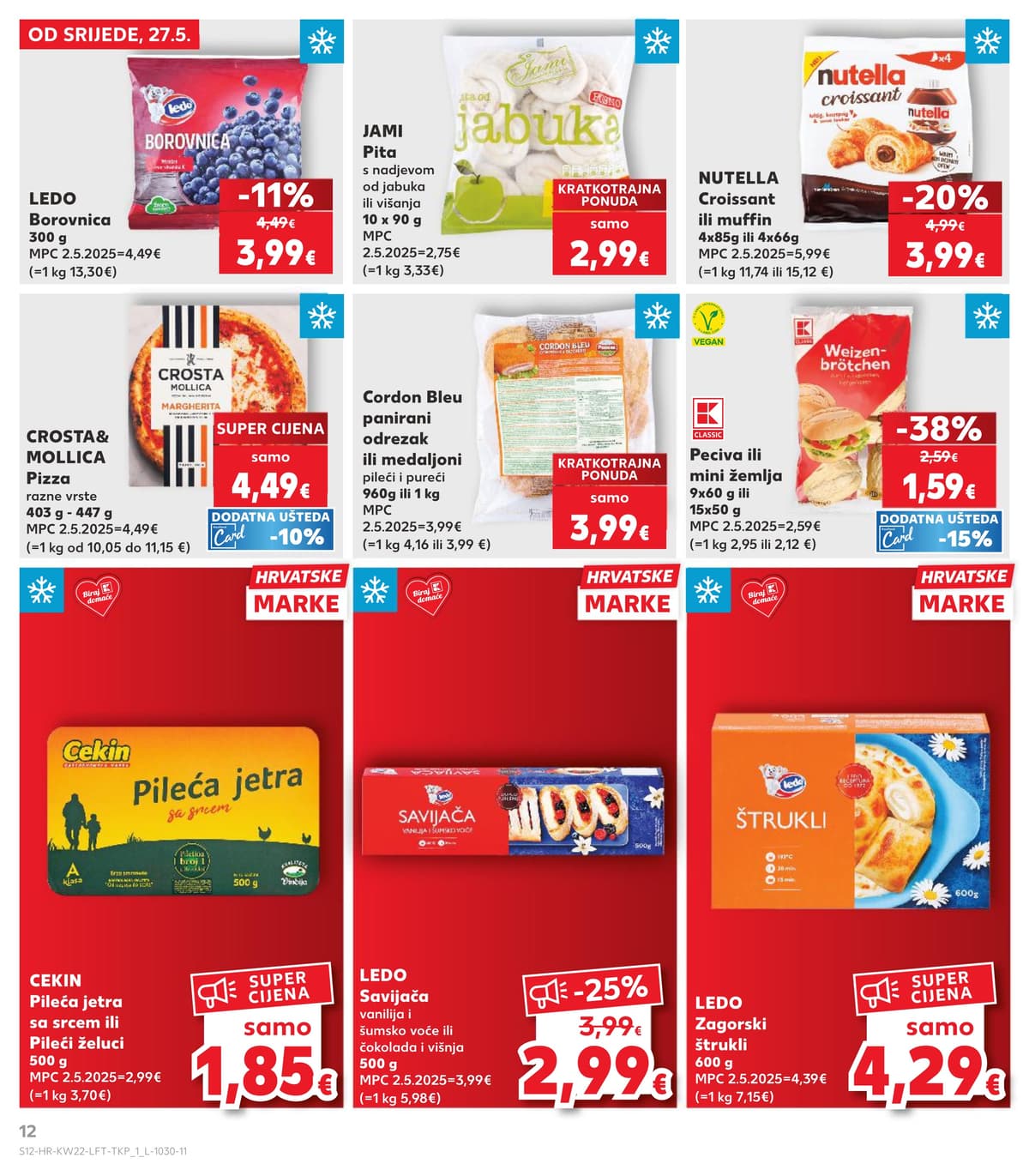 Stranica 12. Kaufland kataloga - Tjedna Akcija od 24.05.2026.
