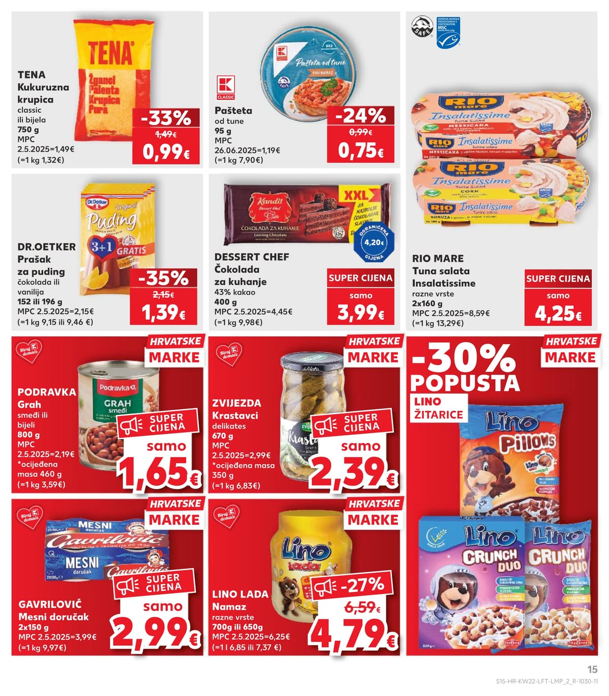 Stranica 15. Kaufland kataloga - Tjedna Akcija od 24.05.2026.