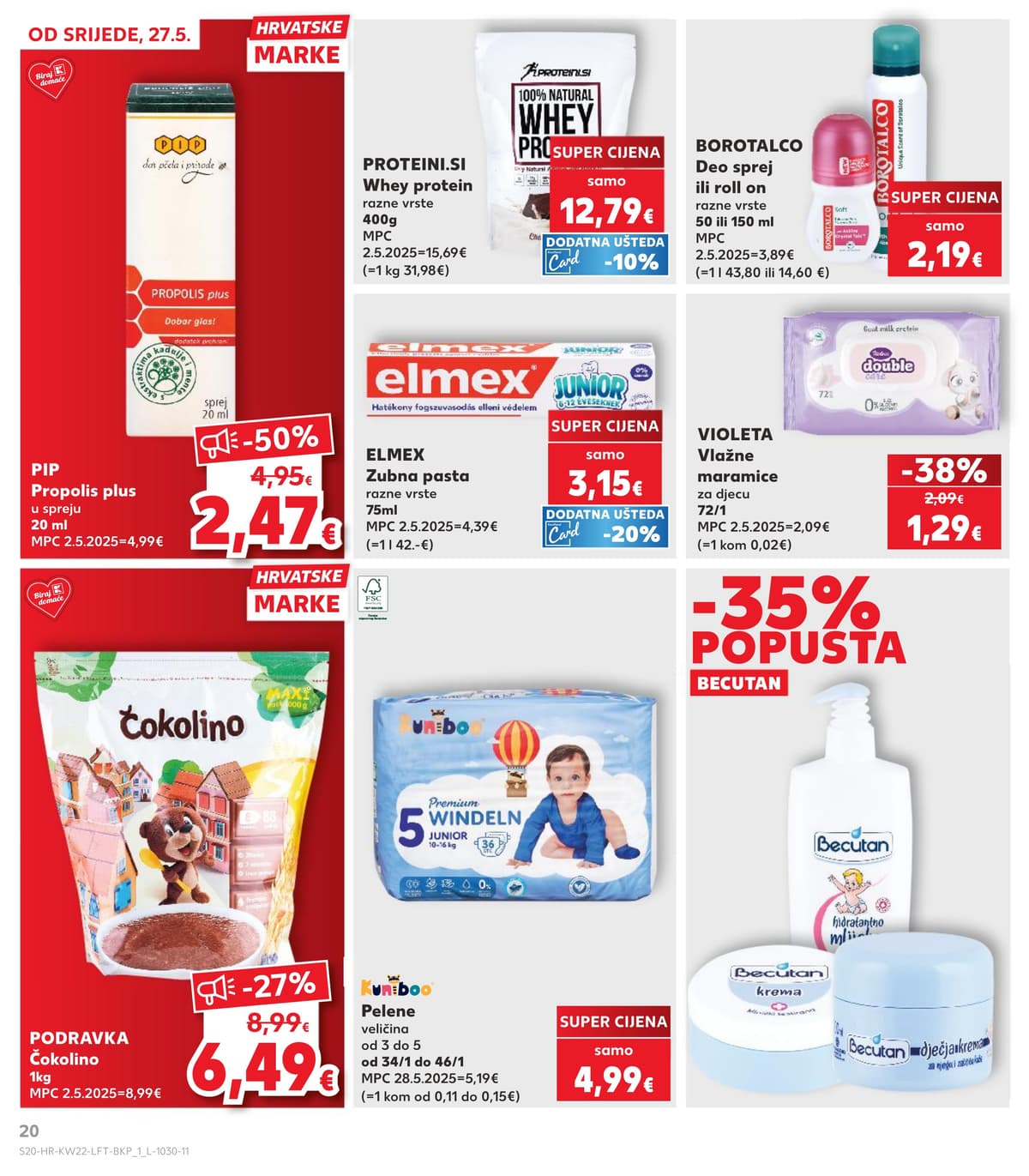Stranica 20. Kaufland kataloga - Tjedna Akcija
