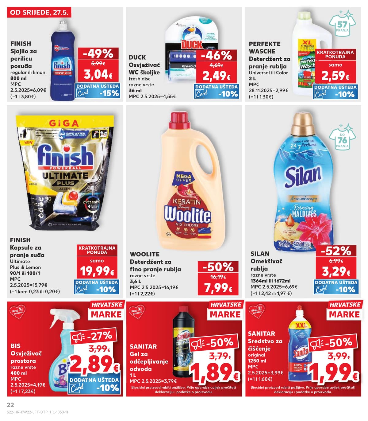 Stranica 22. Kaufland kataloga - Tjedna Akcija