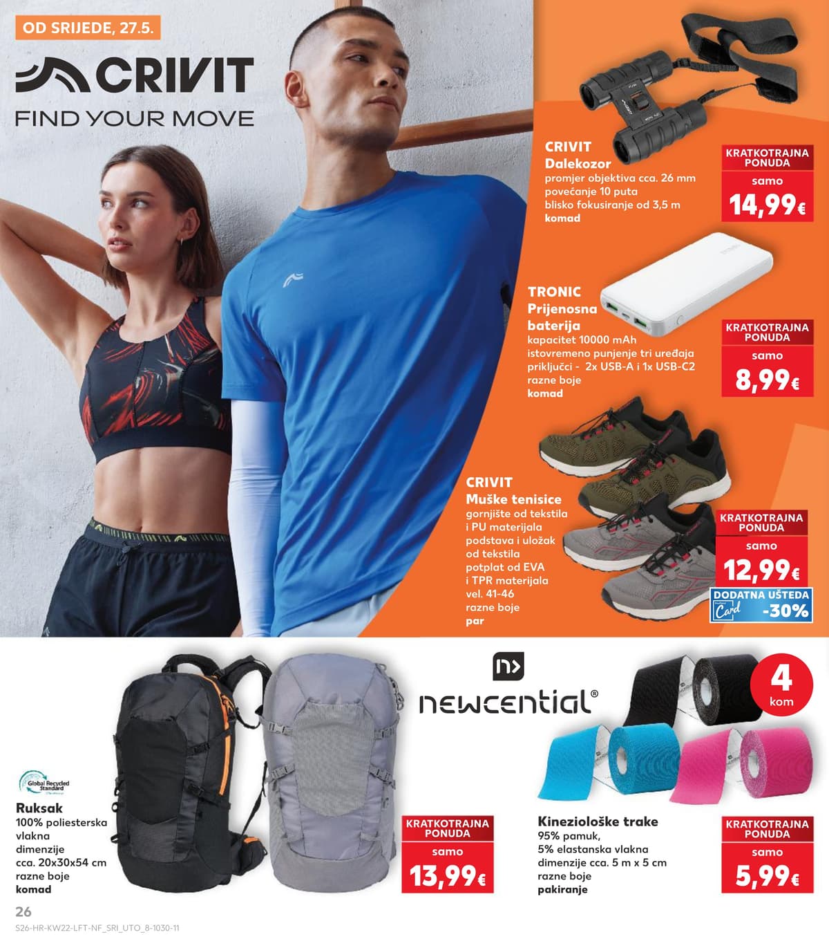 Stranica 26. Kaufland kataloga - Tjedna Akcija od 24.05.2026.