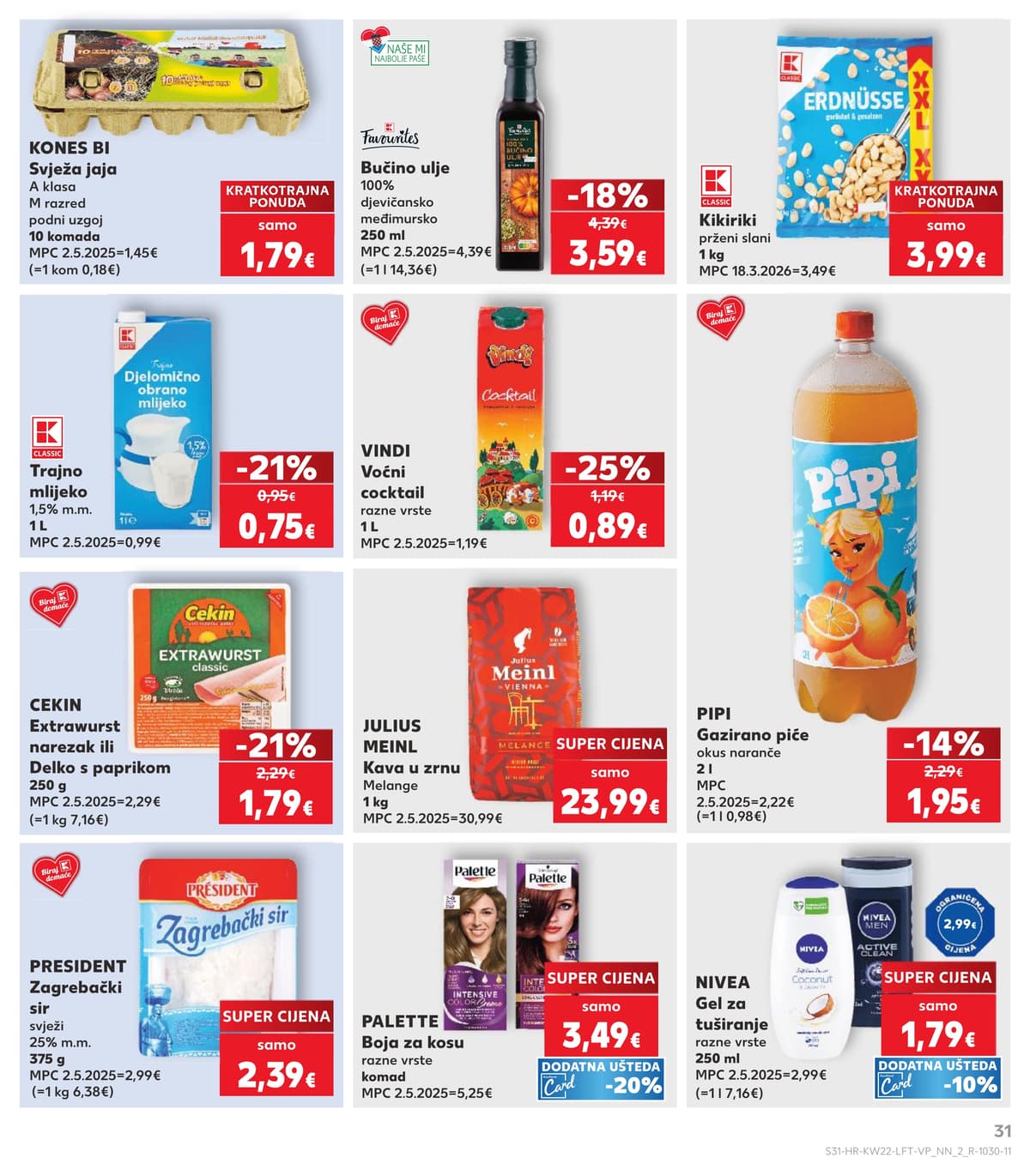 Stranica 31. Kaufland kataloga - Tjedna Akcija