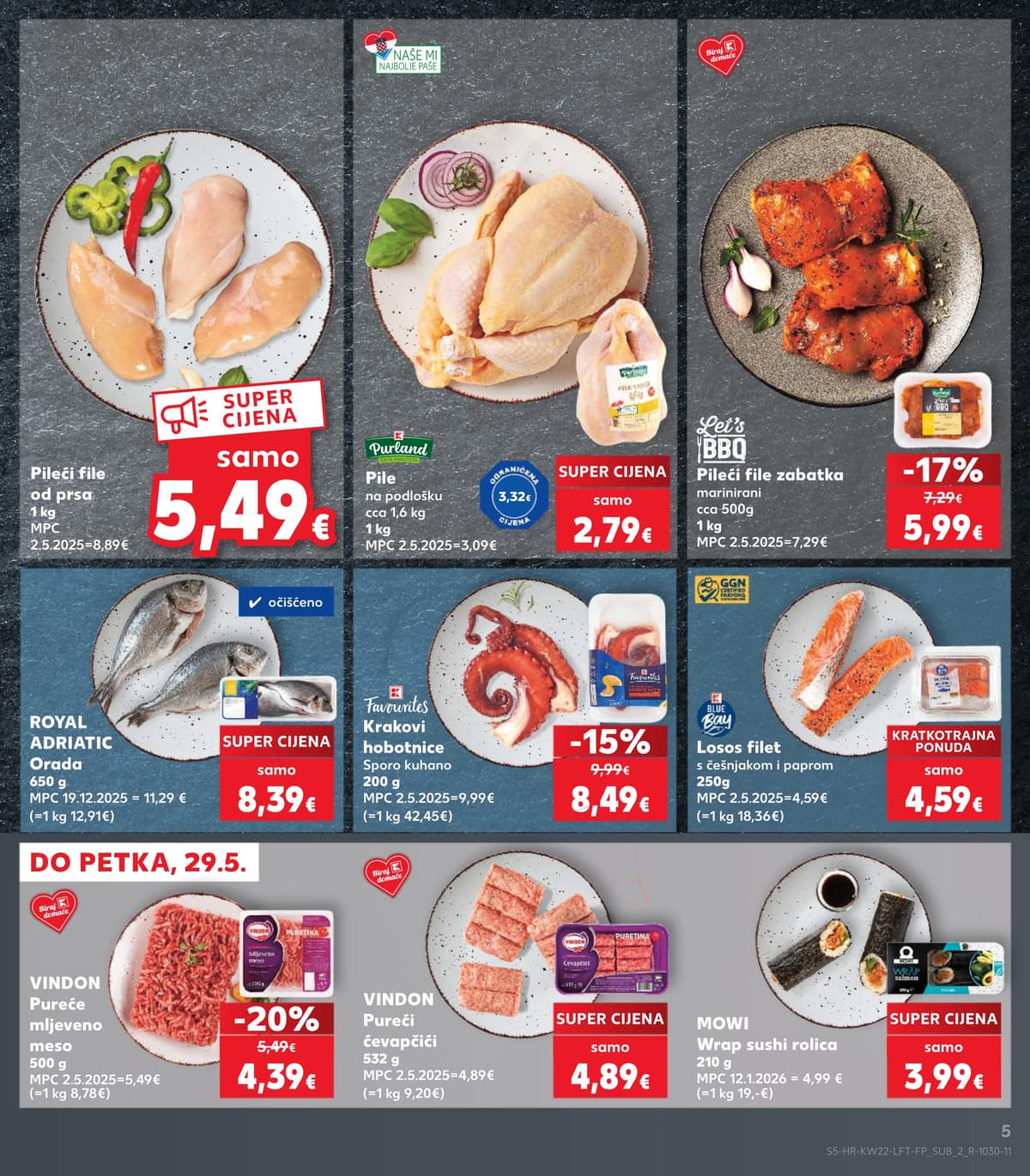 Stranica 5. Kaufland kataloga - Tjedna Akcija od 24.05.2026.