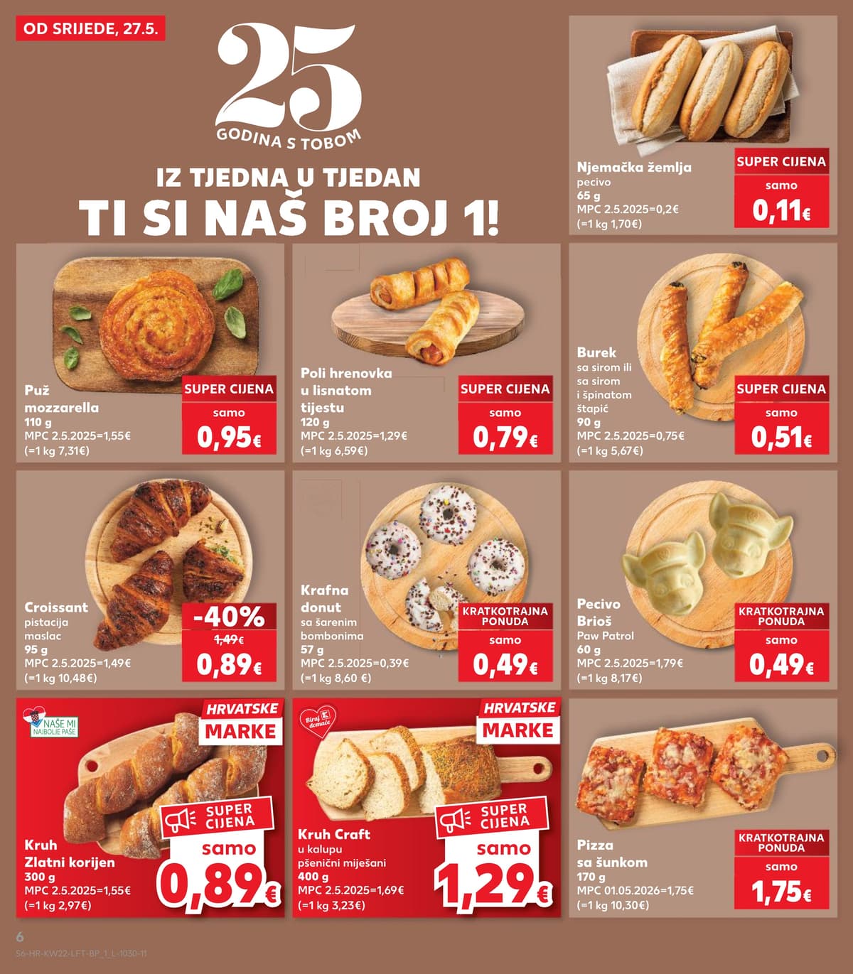 Stranica 6. Kaufland kataloga - Tjedna Akcija od 24.05.2026.