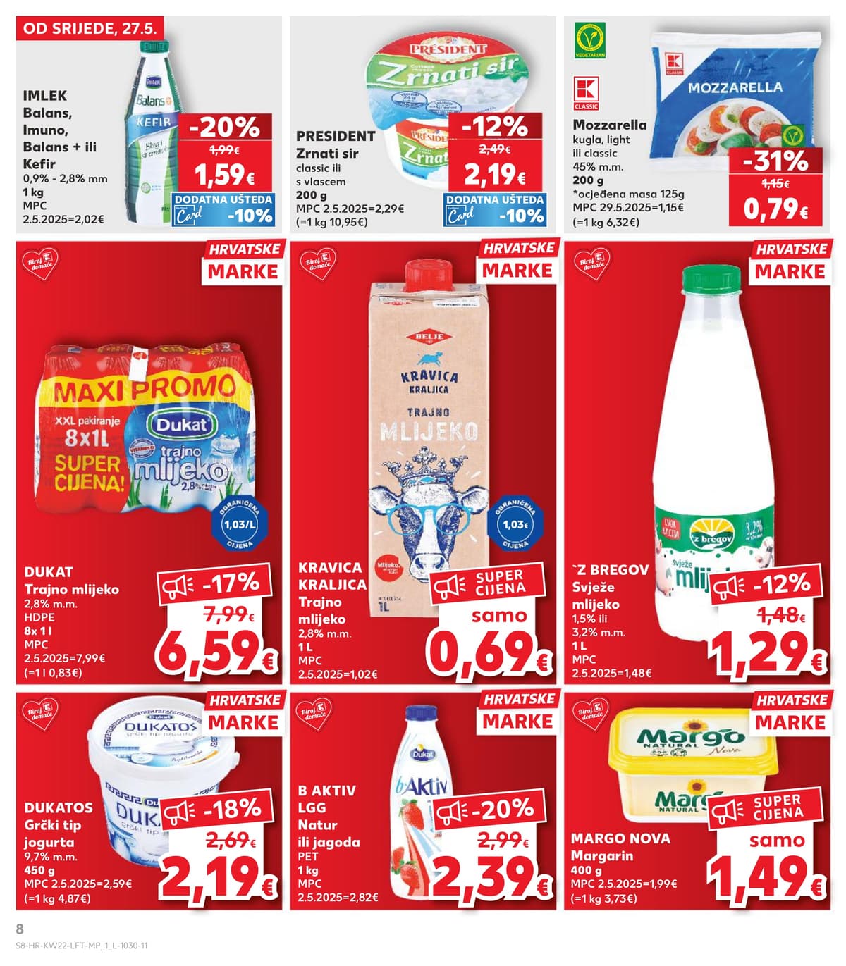 Stranica 8. Kaufland kataloga - Tjedna Akcija od 24.05.2026.
