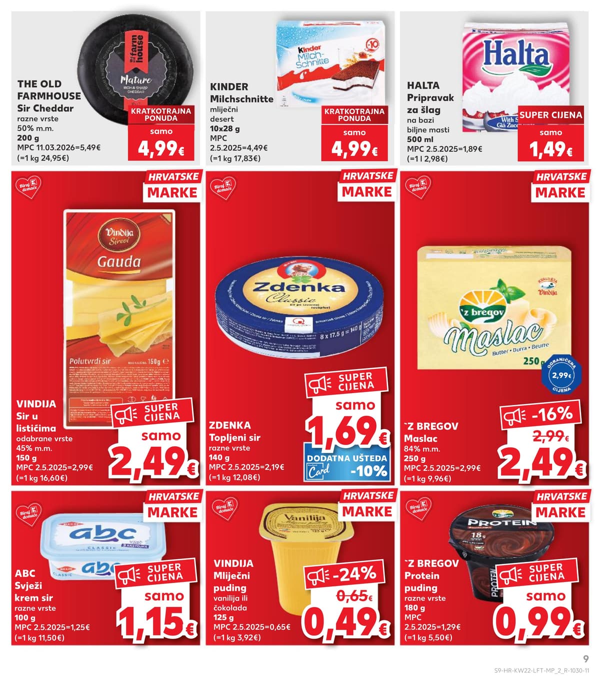 Stranica 9. Kaufland kataloga - Tjedna Akcija od 24.05.2026.