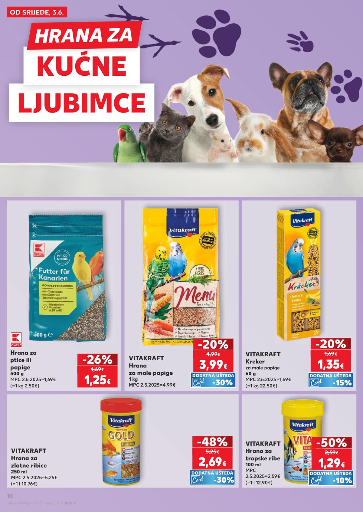 Stranica 10. Kaufland kataloga - Daise, Kućni Ljubimci i Orašasti Plodovi od 31.05.2026.