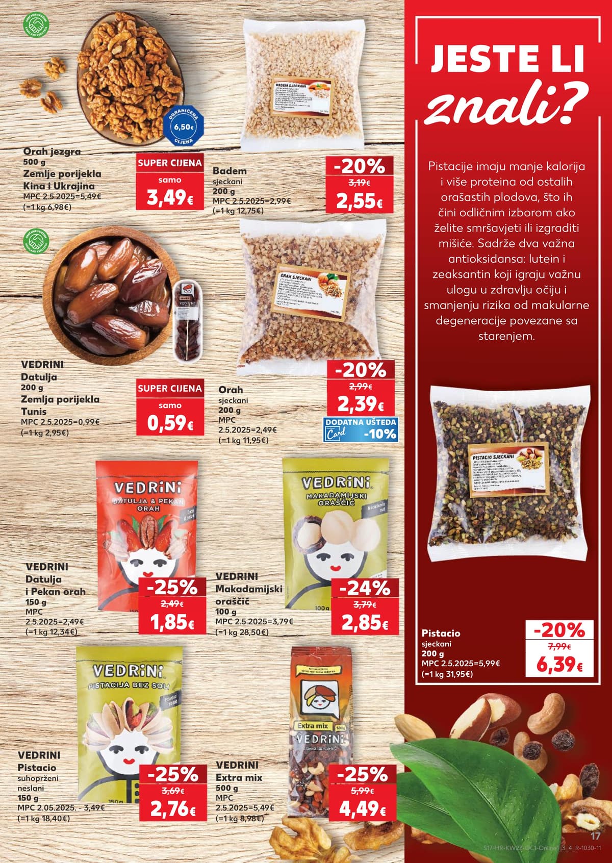 Stranica 17. Kaufland kataloga - Daise, Kućni Ljubimci i Orašasti Plodovi