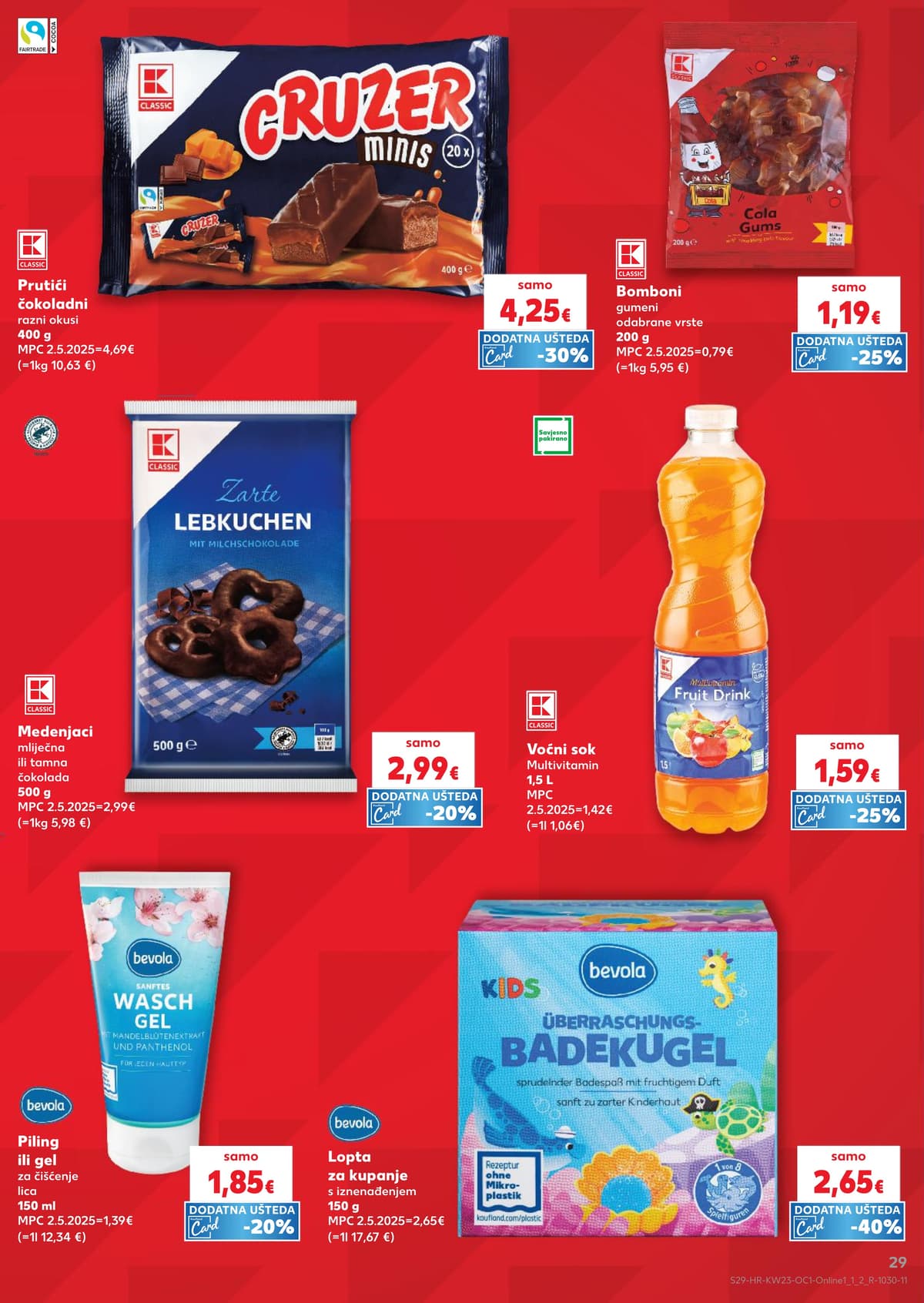 Stranica 29. Kaufland kataloga - Daise, Kućni Ljubimci i Orašasti Plodovi od 31.05.2026.