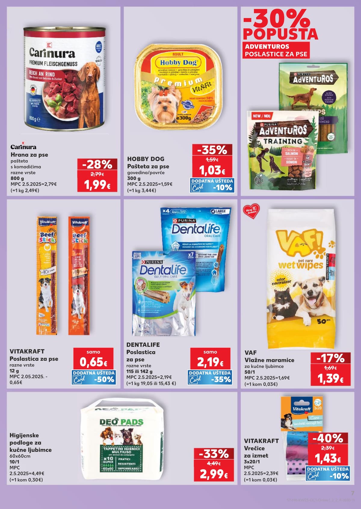 Stranica 7. Kaufland kataloga - Daise, Kućni Ljubimci i Orašasti Plodovi