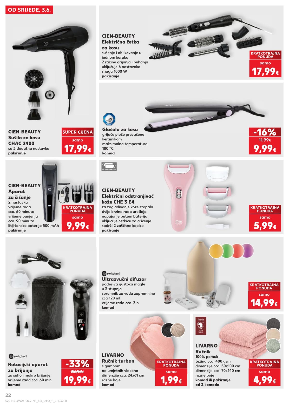 Stranica 22. Kaufland kataloga - Neprehrana od 31.05.2026.