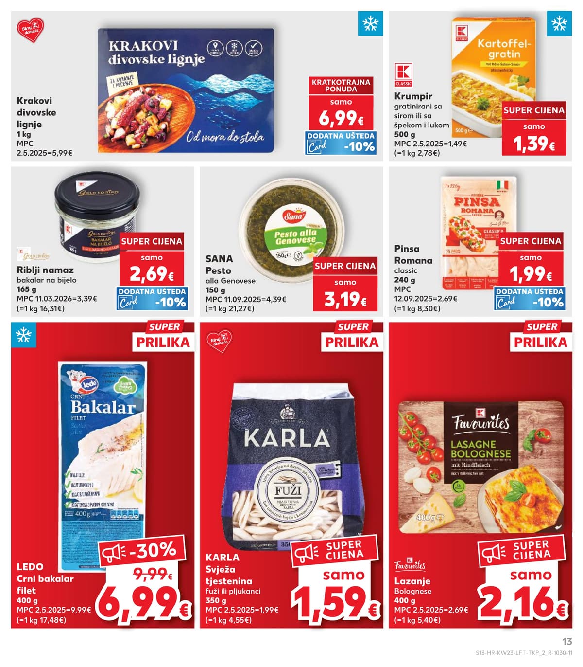 Stranica 13. Kaufland kataloga - Tjedna Akcija od 31.05.2026.