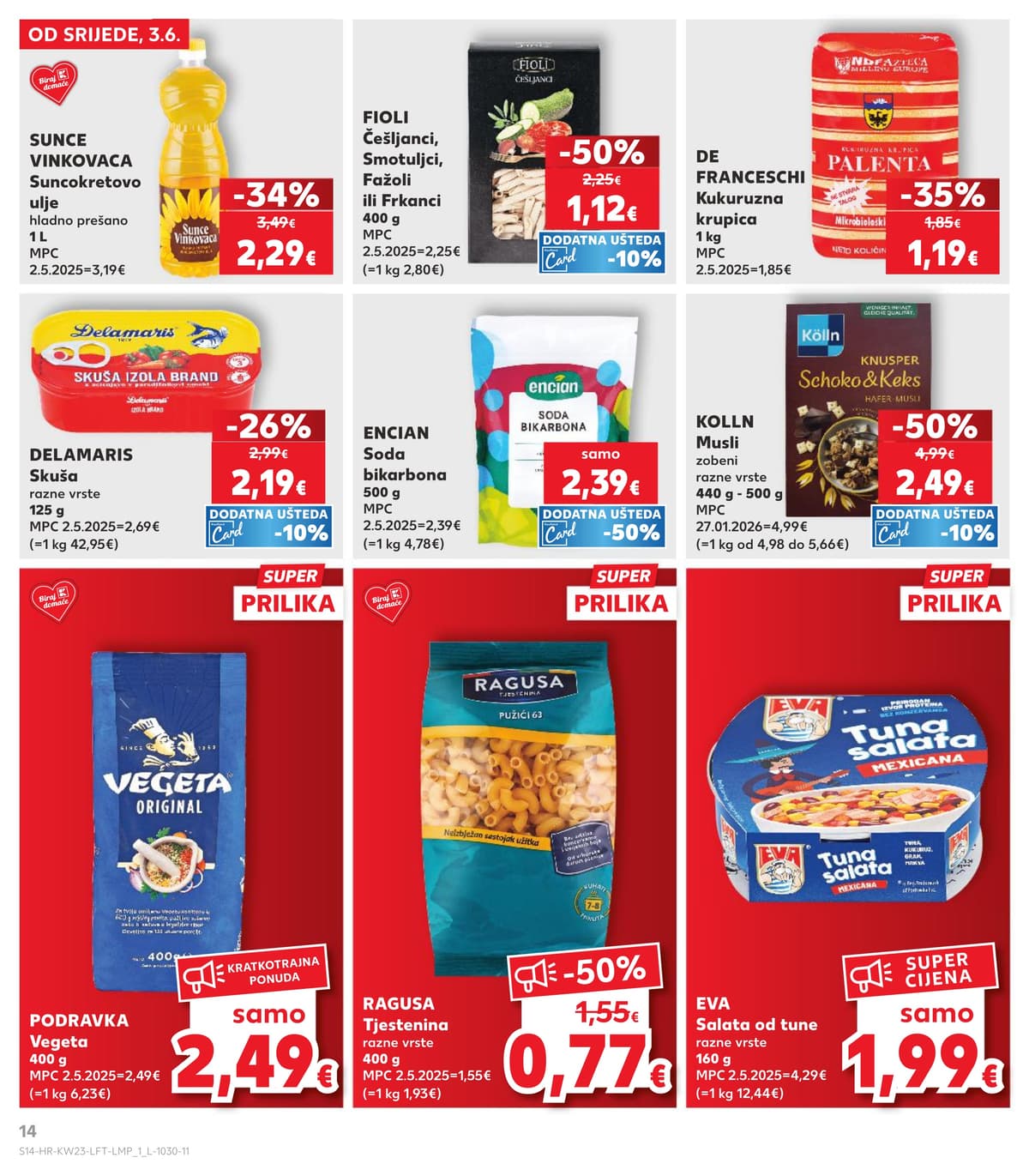 Stranica 14. Kaufland kataloga - Tjedna Akcija