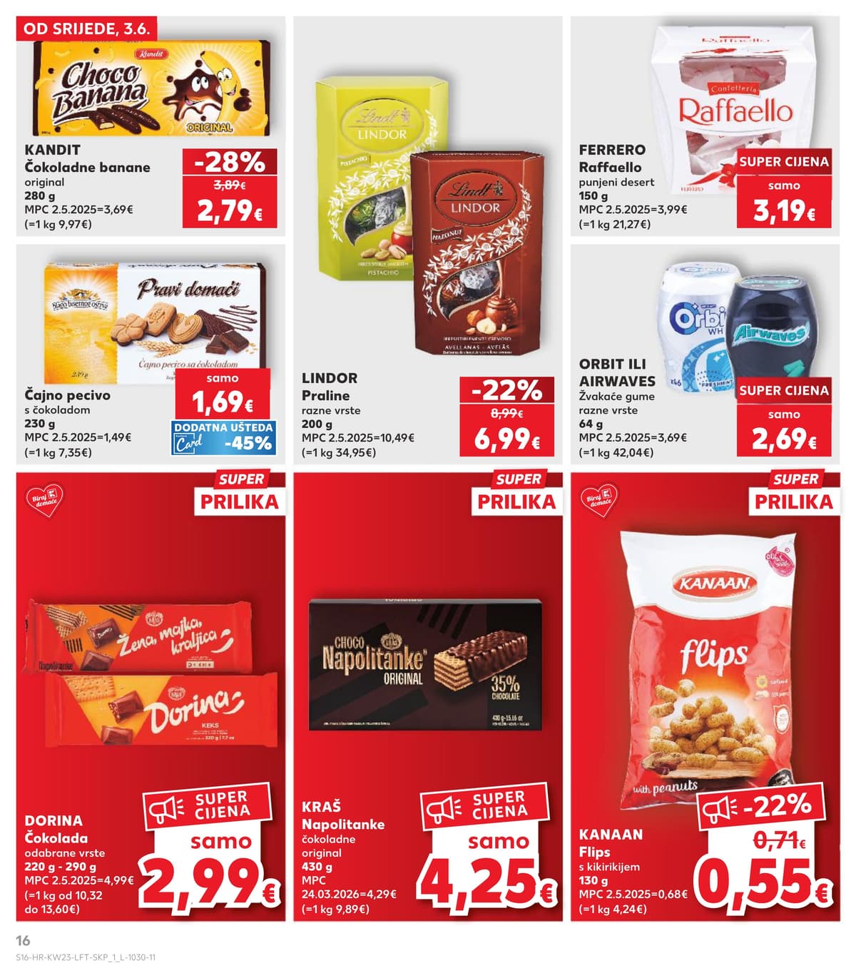 Stranica 16. Kaufland kataloga - Tjedna Akcija od 31.05.2026.