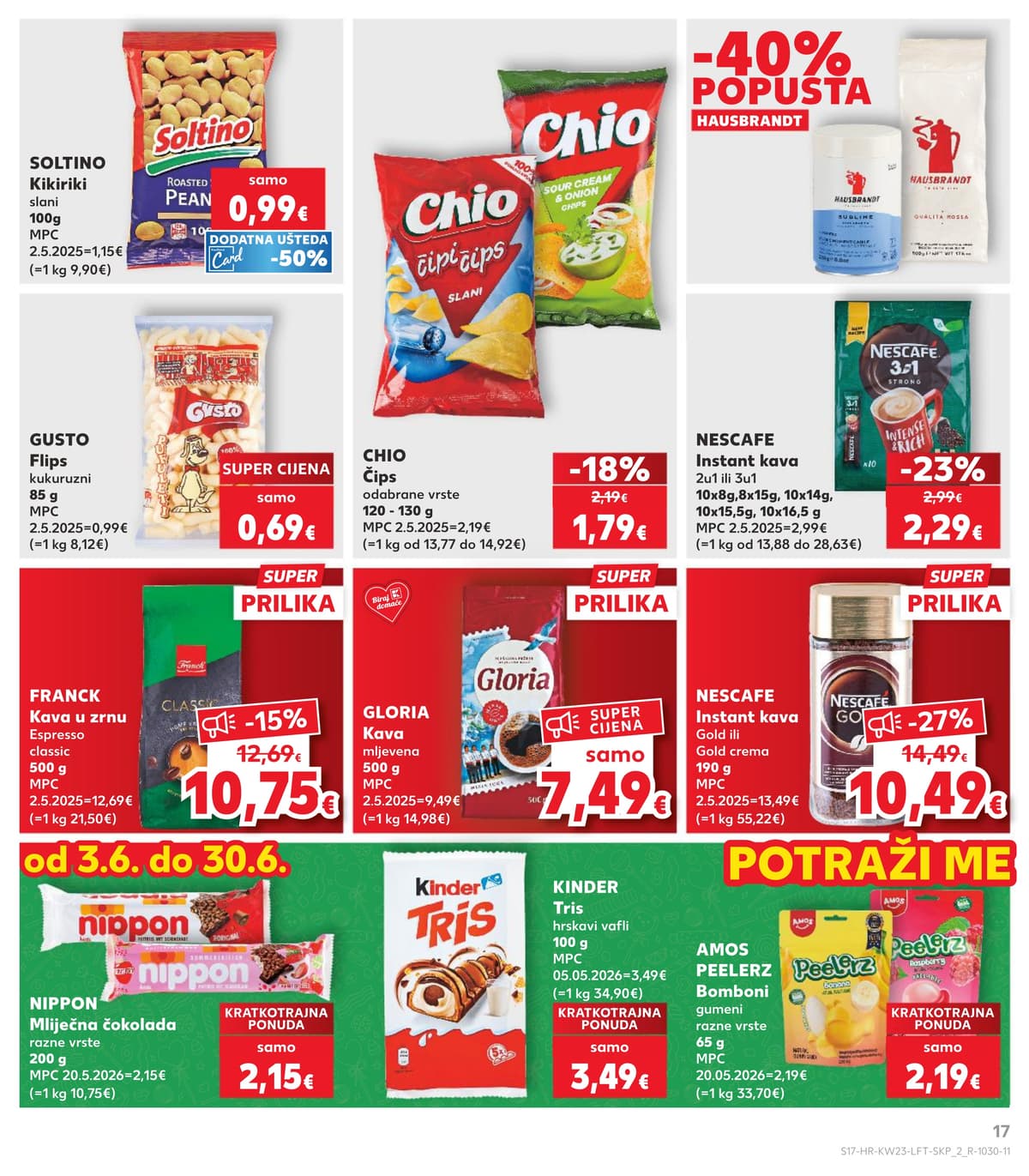 Stranica 17. Kaufland kataloga - Tjedna Akcija od 31.05.2026.