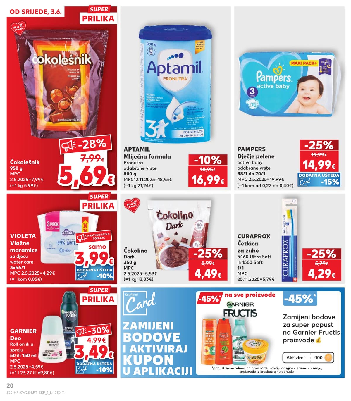 Stranica 20. Kaufland kataloga - Tjedna Akcija od 31.05.2026.