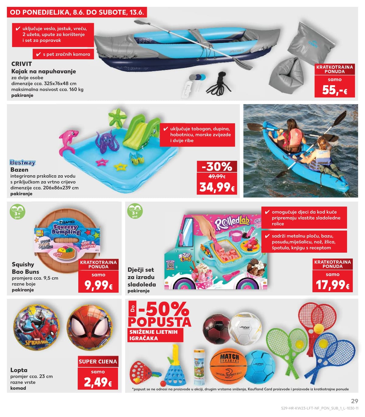 Stranica 29. Kaufland kataloga - Tjedna Akcija od 31.05.2026.