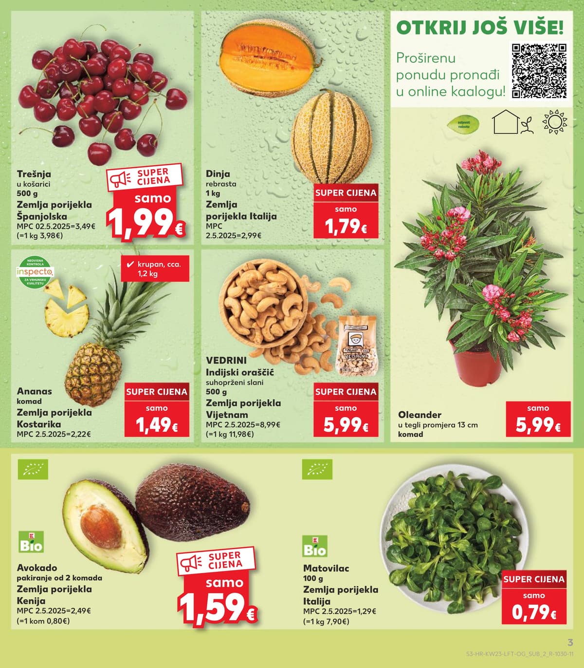 Stranica 3. Kaufland kataloga - Tjedna Akcija od 31.05.2026.