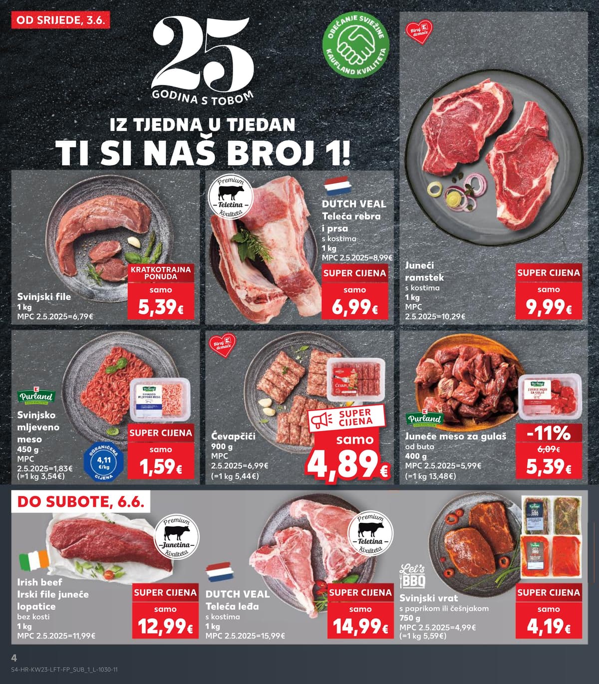 Stranica 4. Kaufland kataloga - Tjedna Akcija od 31.05.2026.