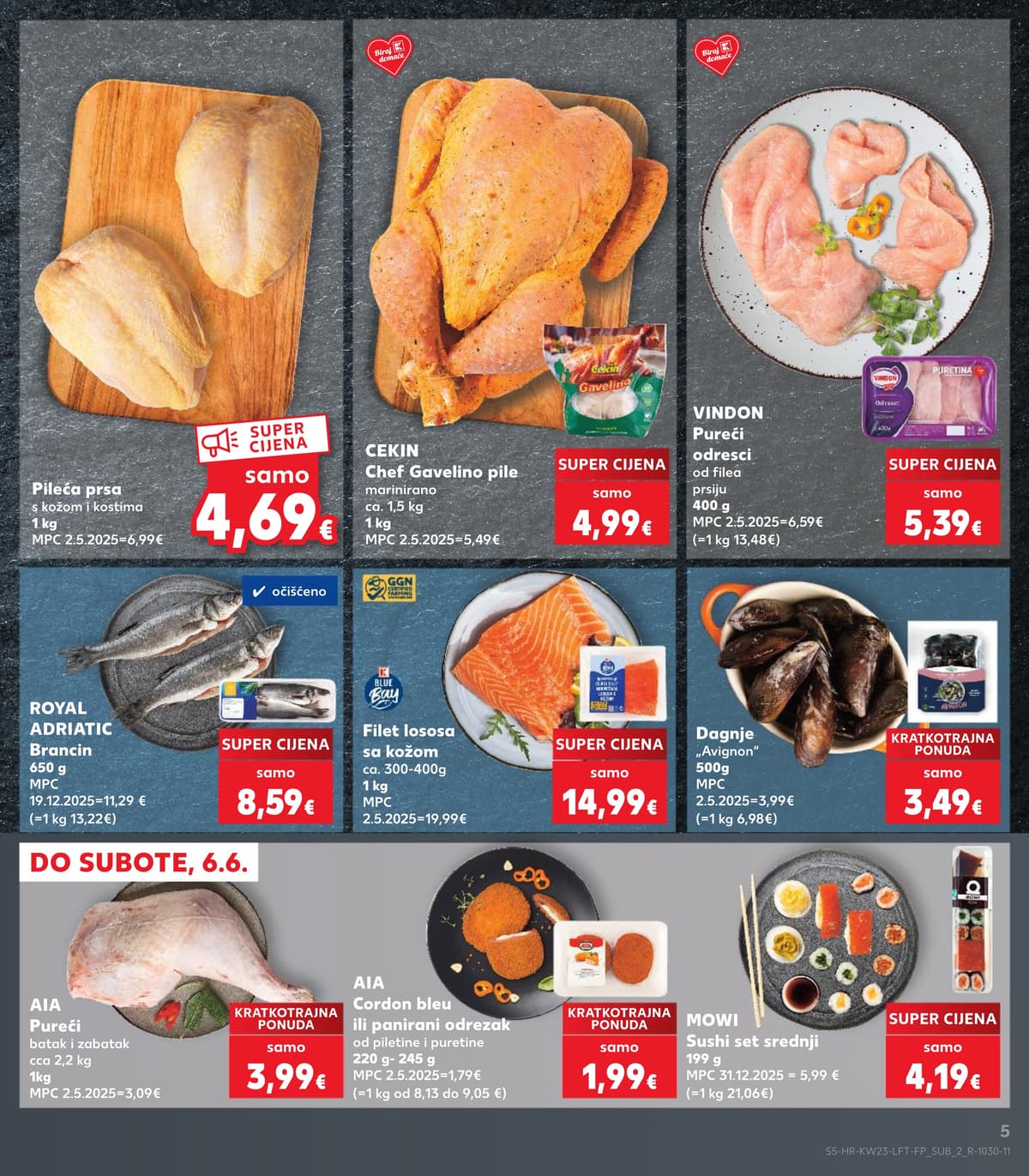 Stranica 5. Kaufland kataloga - Tjedna Akcija od 31.05.2026.
