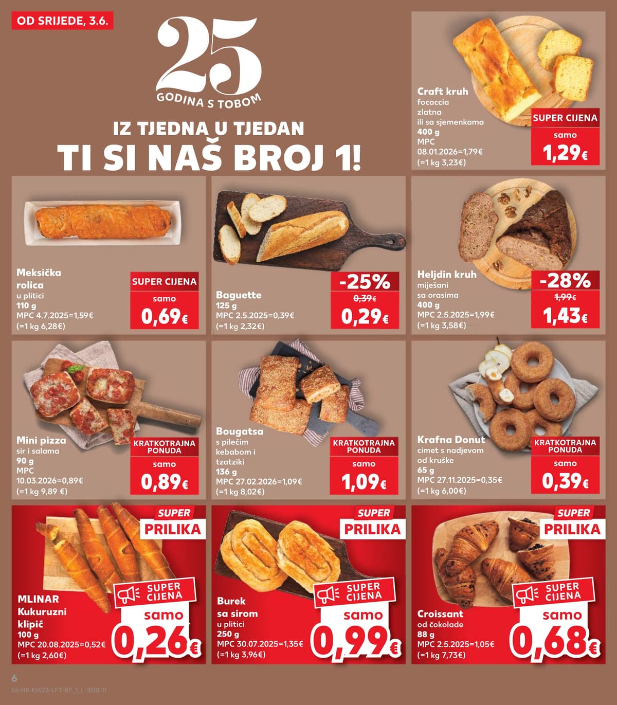 Stranica 6. Kaufland kataloga - Tjedna Akcija od 31.05.2026.