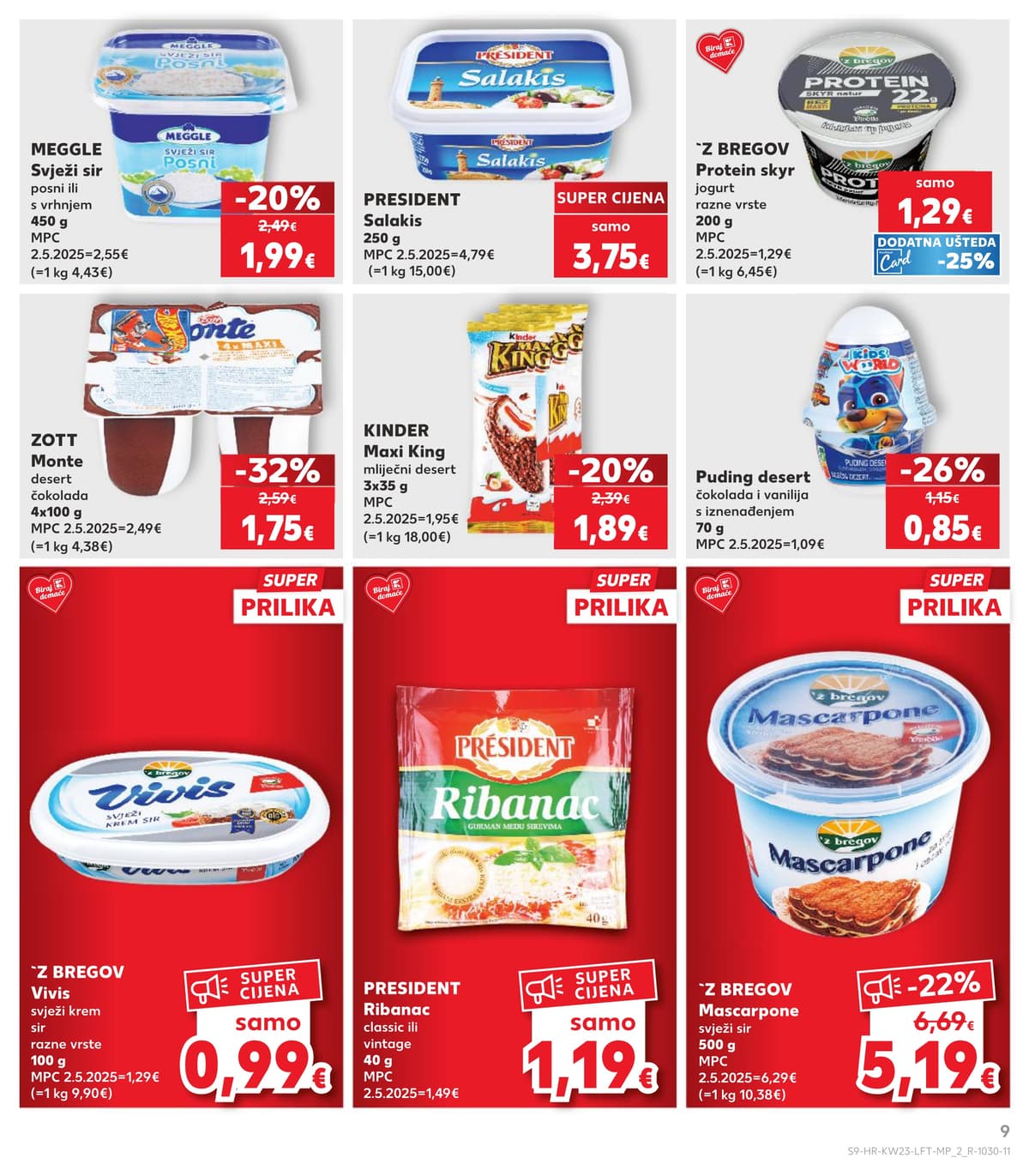 Stranica 9. Kaufland kataloga - Tjedna Akcija od 31.05.2026.