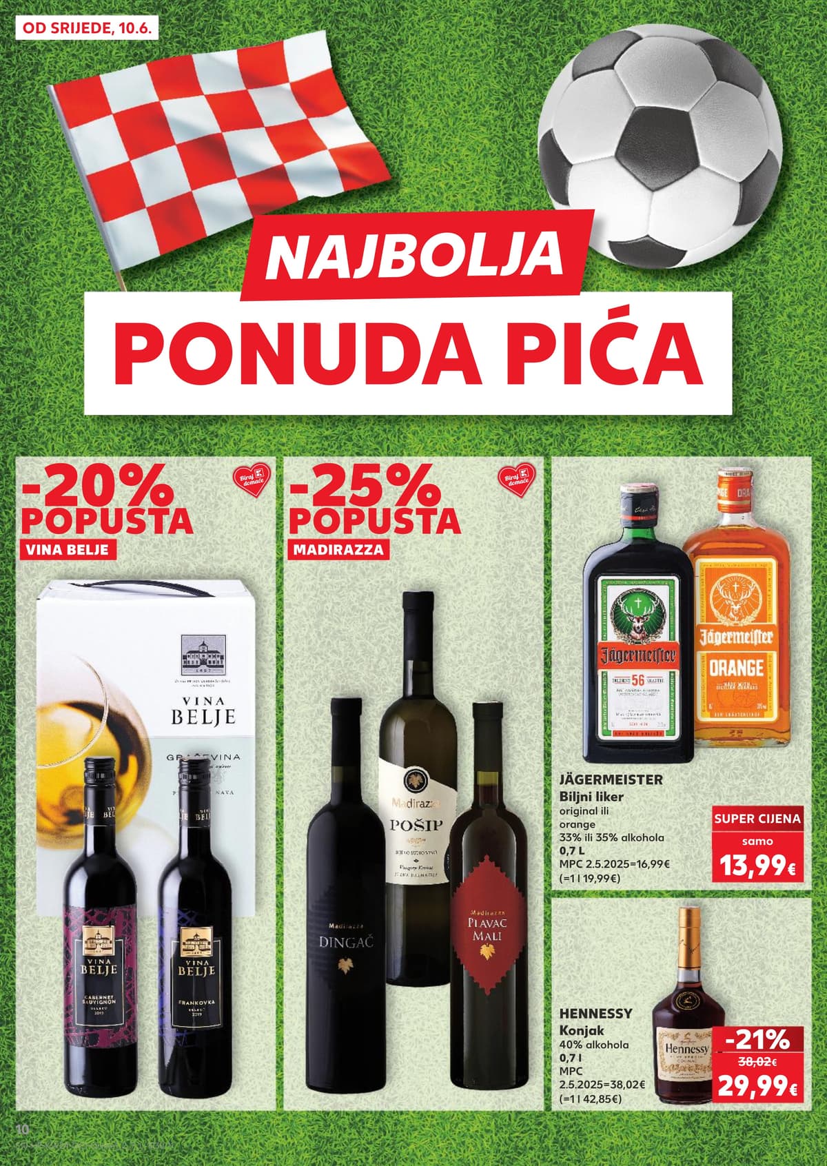 Stranica 10. Kaufland kataloga - Prvenstvo, Veganska Ponuda i Njega Tijela