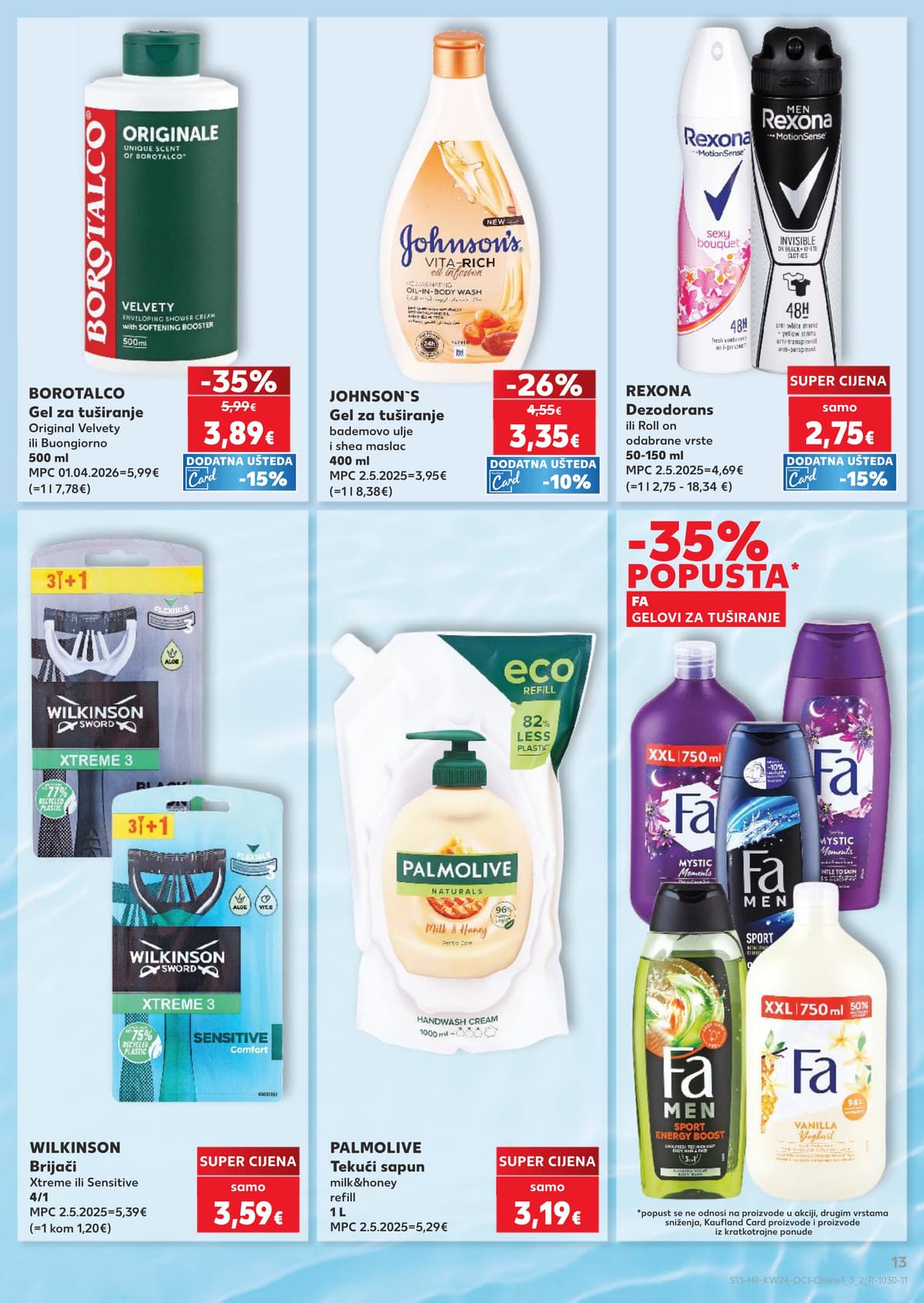 Stranica 13. Kaufland kataloga - Prvenstvo, Veganska Ponuda i Njega Tijela
