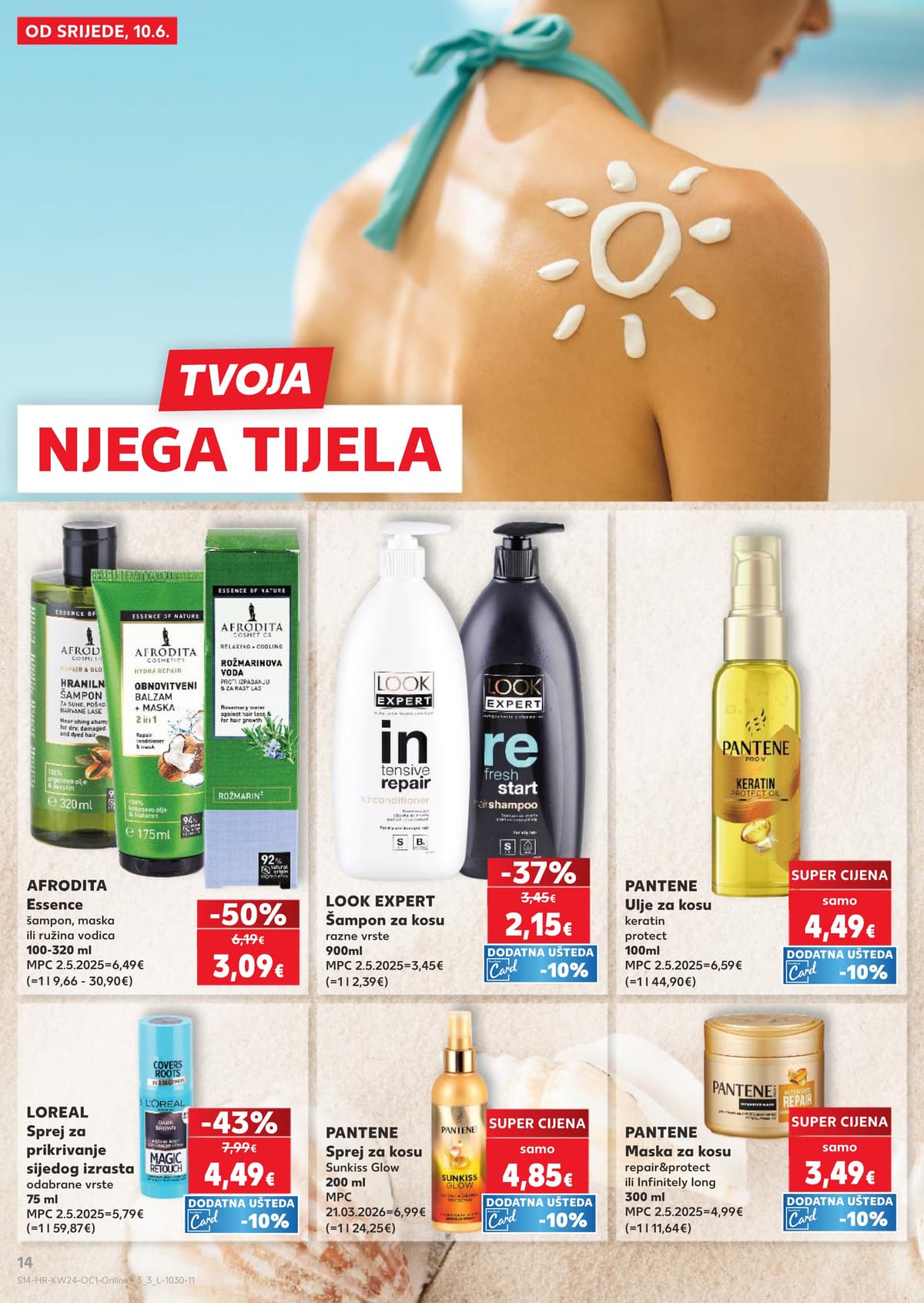 Stranica 14. Kaufland kataloga - Prvenstvo, Veganska Ponuda i Njega Tijela