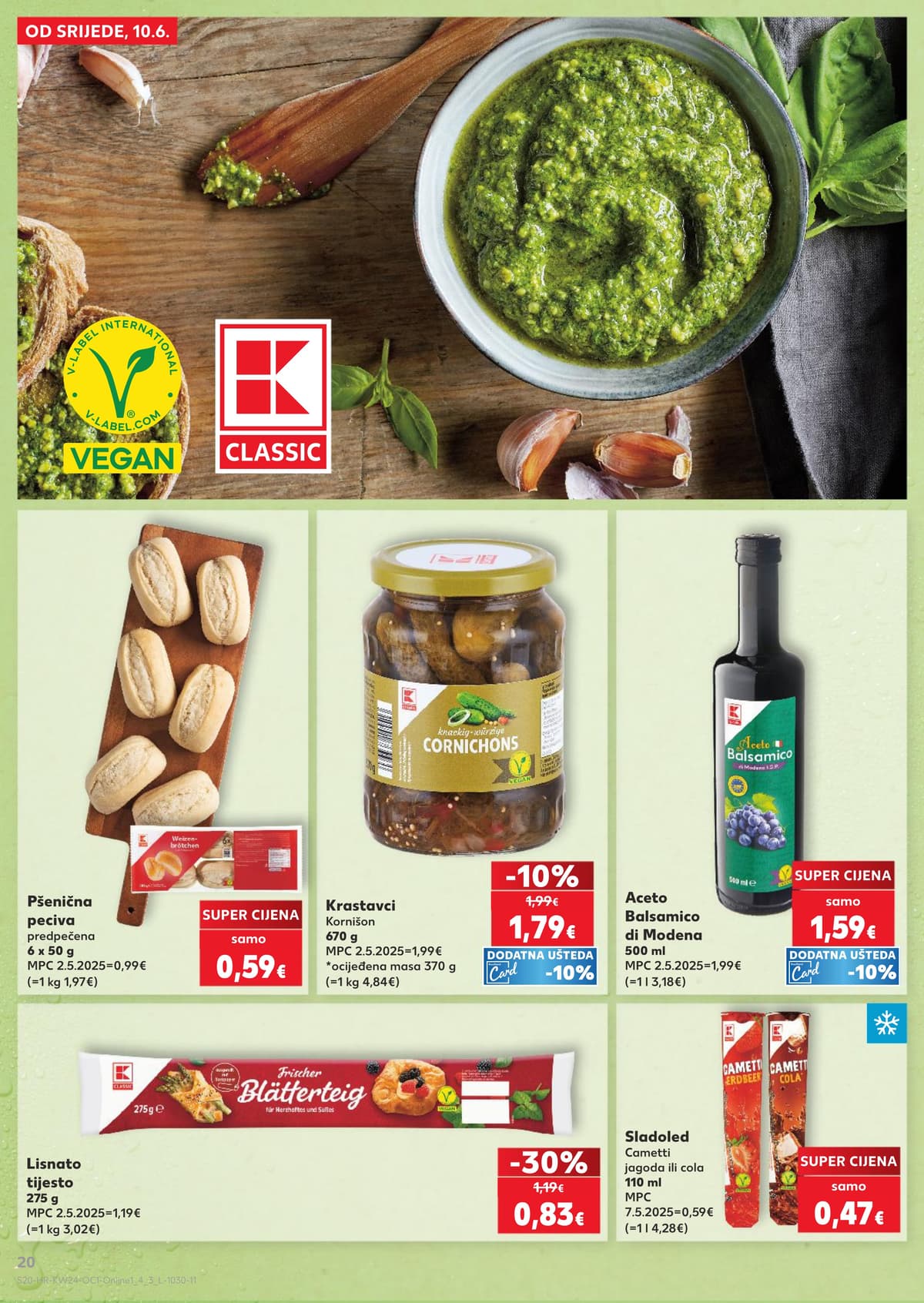 Stranica 20. Kaufland kataloga - Prvenstvo, Veganska Ponuda i Njega Tijela