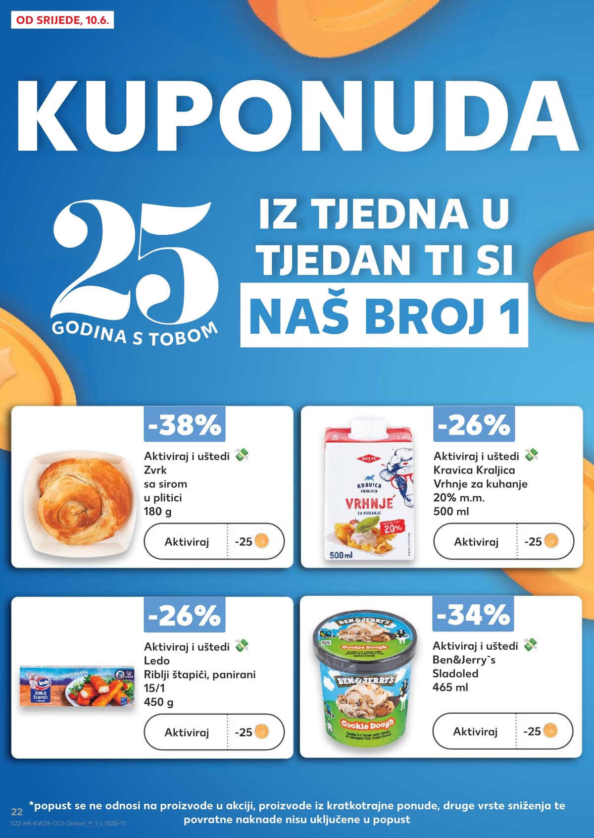 Stranica 22. Kaufland kataloga - Prvenstvo, Veganska Ponuda i Njega Tijela od 07.06.2026.