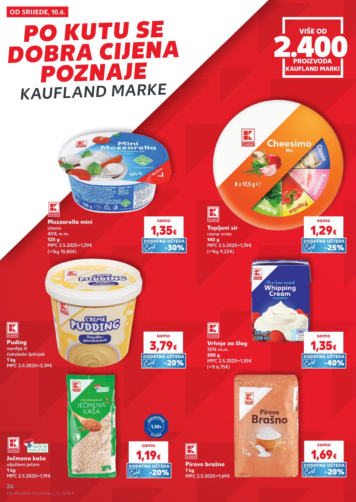 Stranica 26. Kaufland kataloga - Prvenstvo, Veganska Ponuda i Njega Tijela