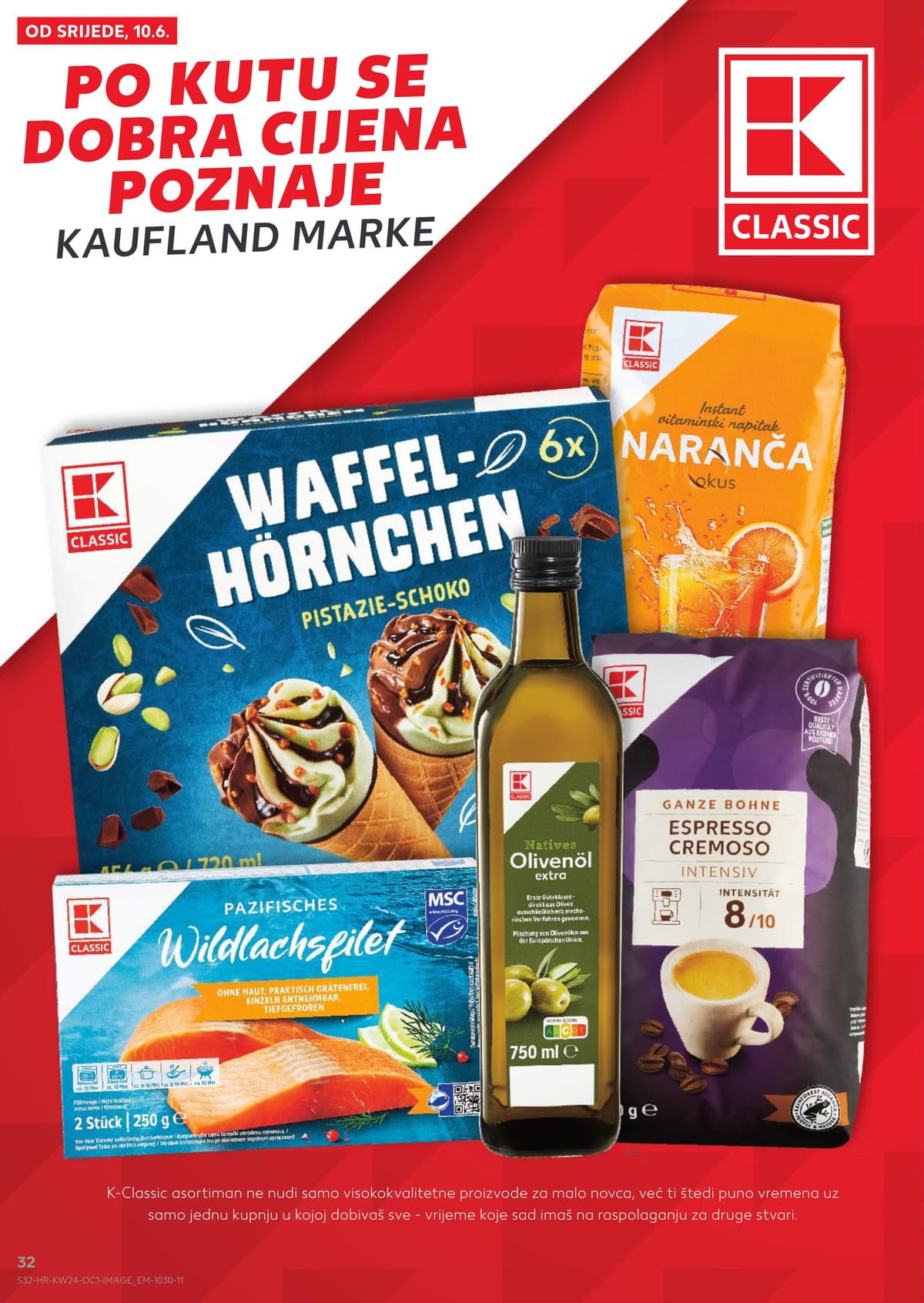 Stranica 32. Kaufland kataloga - Prvenstvo, Veganska Ponuda i Njega Tijela od 07.06.2026.
