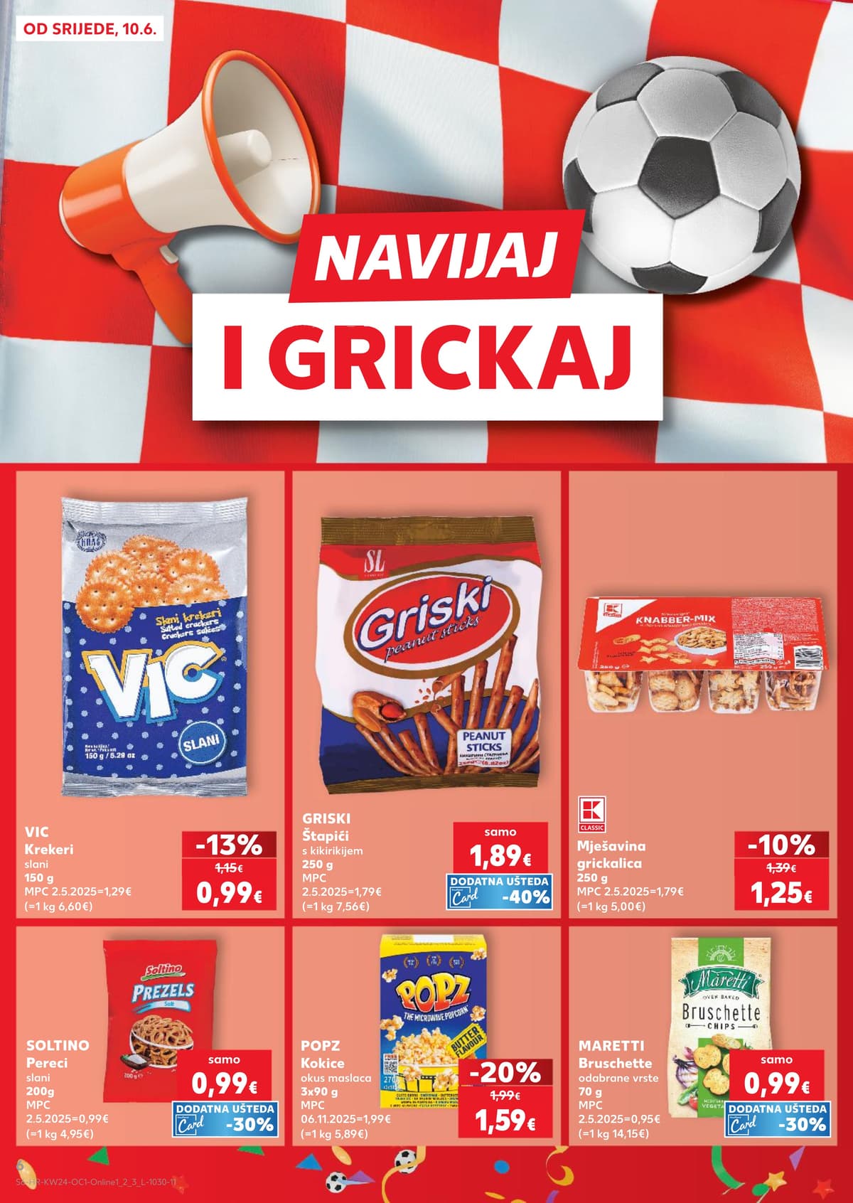 Stranica 6. Kaufland kataloga - Prvenstvo, Veganska Ponuda i Njega Tijela od 07.06.2026.