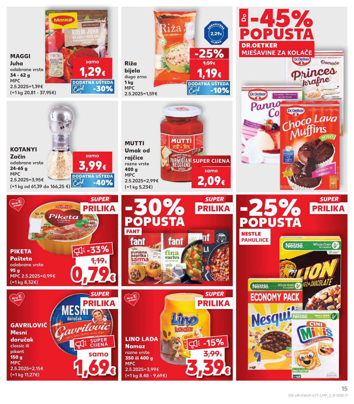Stranica 15. Kaufland kataloga - Tjedna Akcija