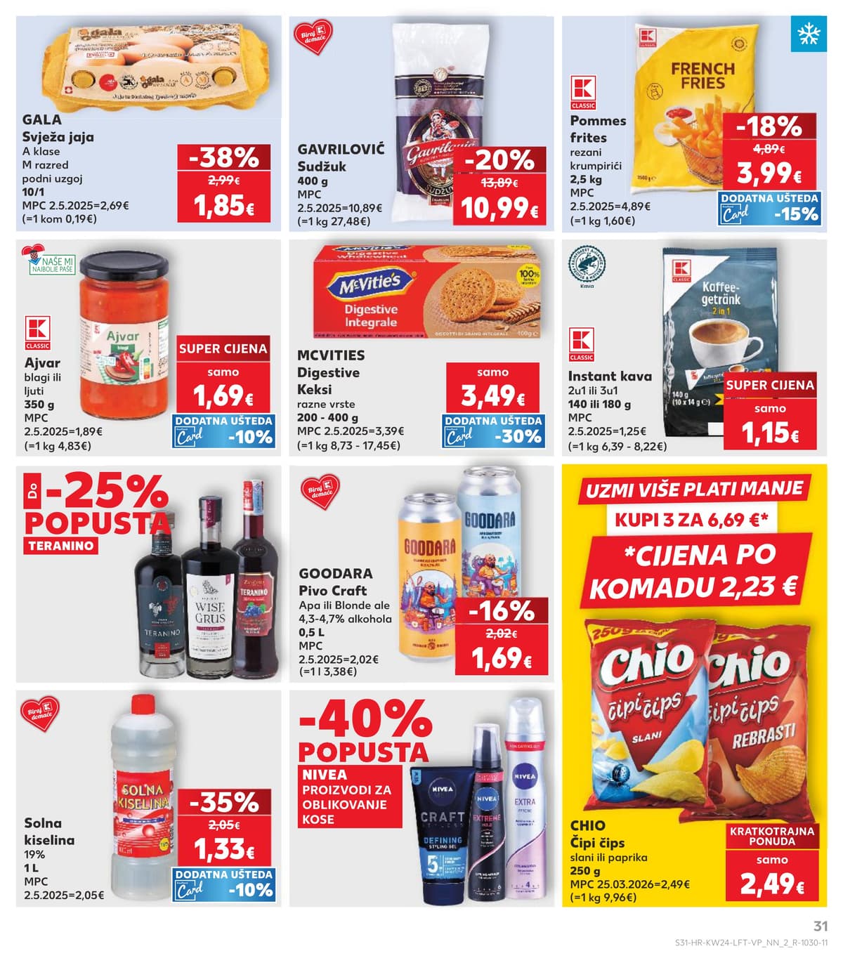 Stranica 31. Kaufland kataloga - Tjedna Akcija