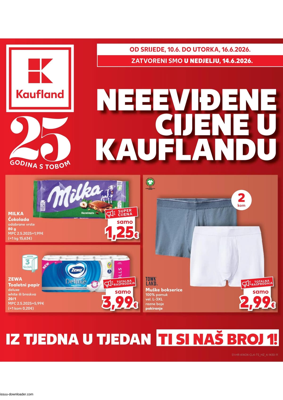 Stranica 1. Kaufland kataloga - Neviđene cijene