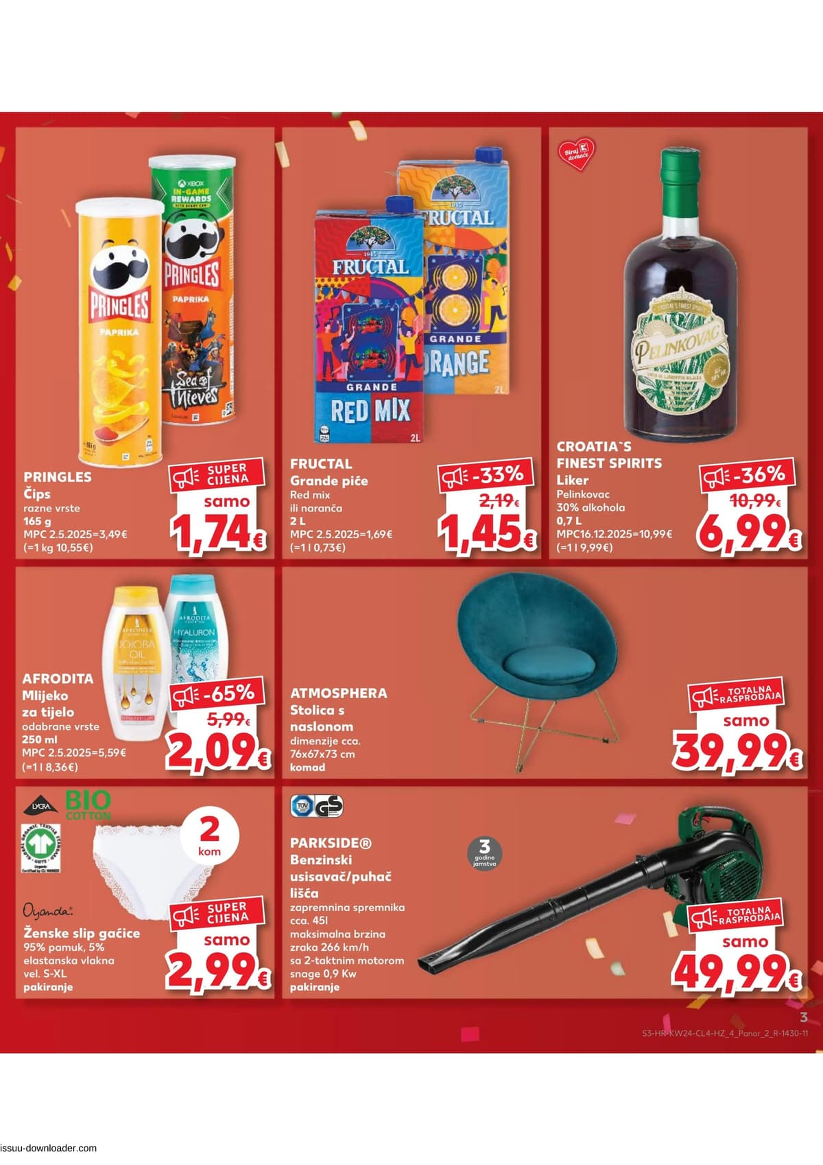 Stranica 3. Kaufland kataloga - Neviđene cijene od 11.06.2026