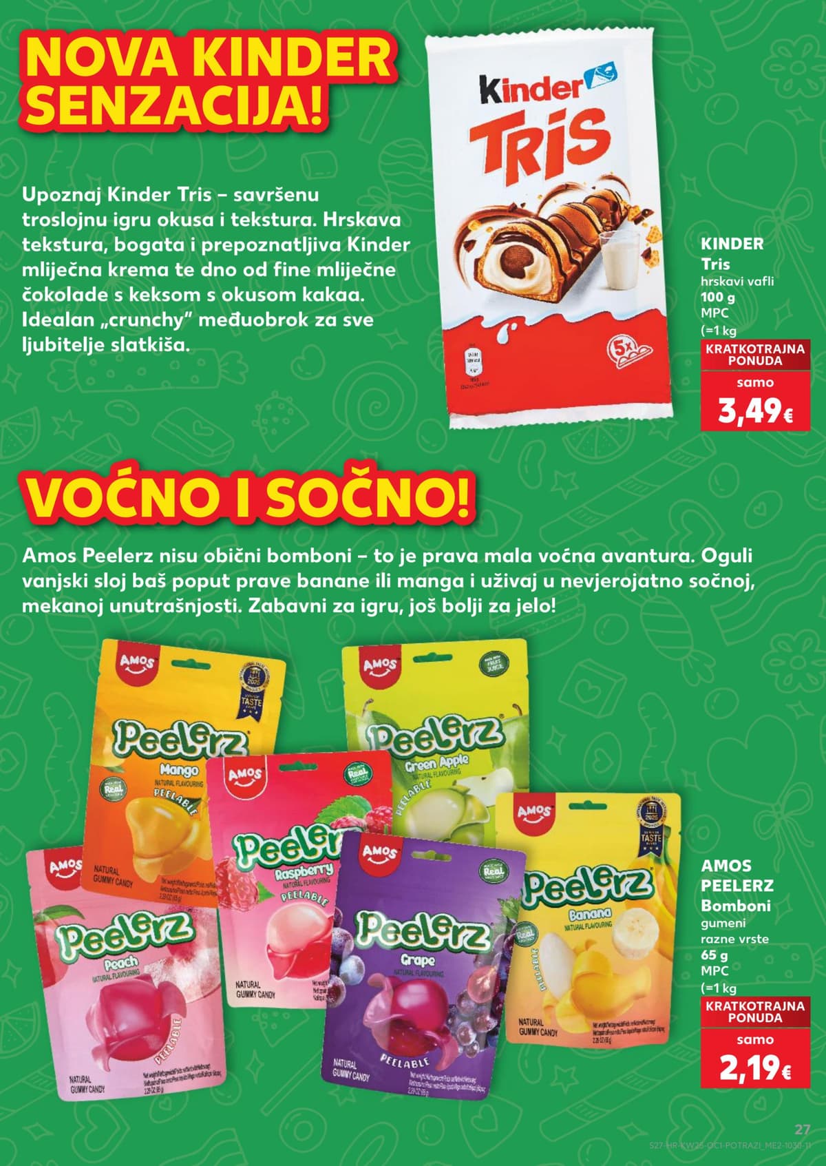 Stranica 27. Kaufland kataloga - Naše mi najbolje paše, sladoledi, salate