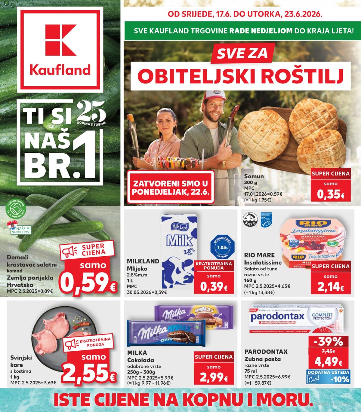 Stranica 1. Kaufland kataloga - Tjedna Akcija