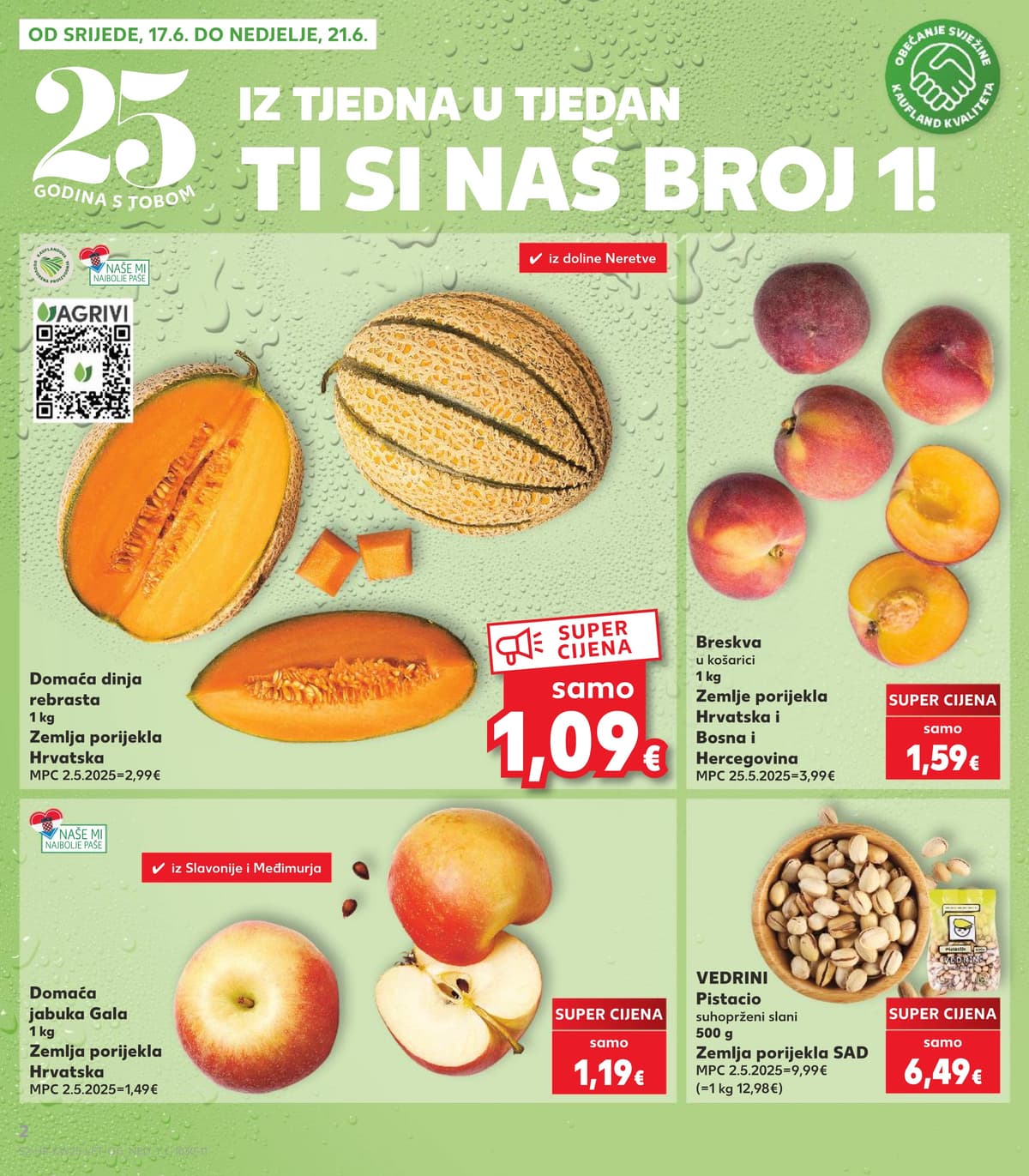 Stranica 2. Kaufland kataloga - Tjedna Akcija