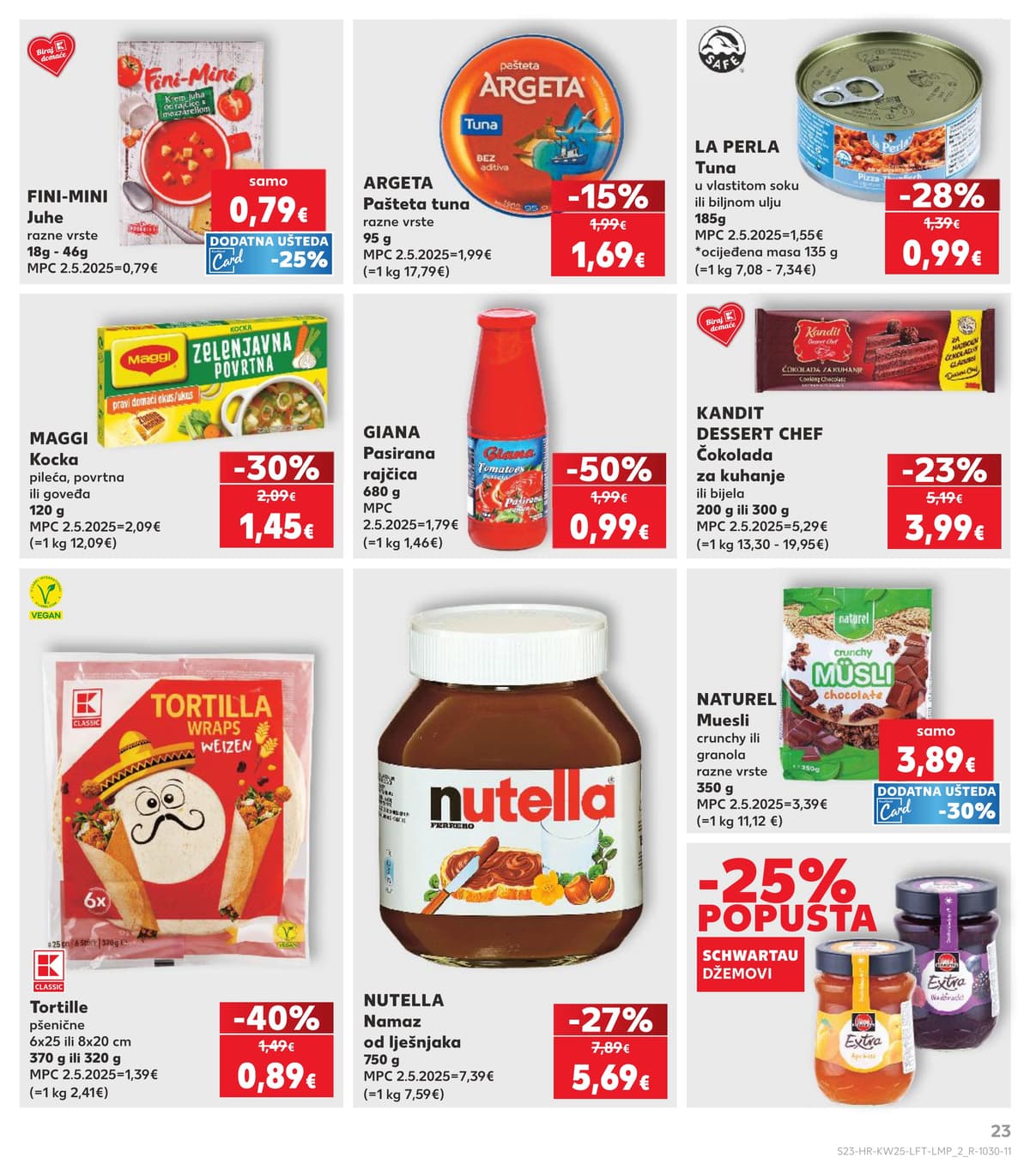 Stranica 23. Kaufland kataloga - Tjedna Akcija