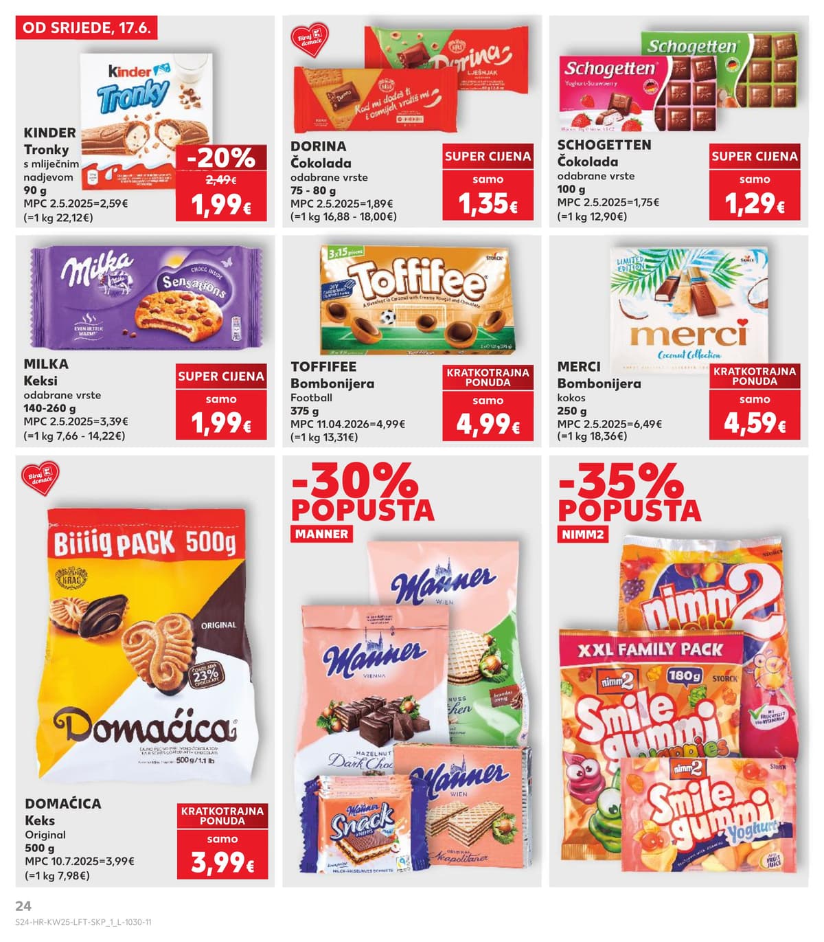 Stranica 24. Kaufland kataloga - Tjedna Akcija od 14.06.2026