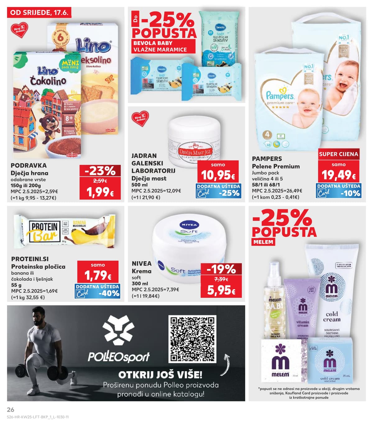 Stranica 26. Kaufland kataloga - Tjedna Akcija od 14.06.2026