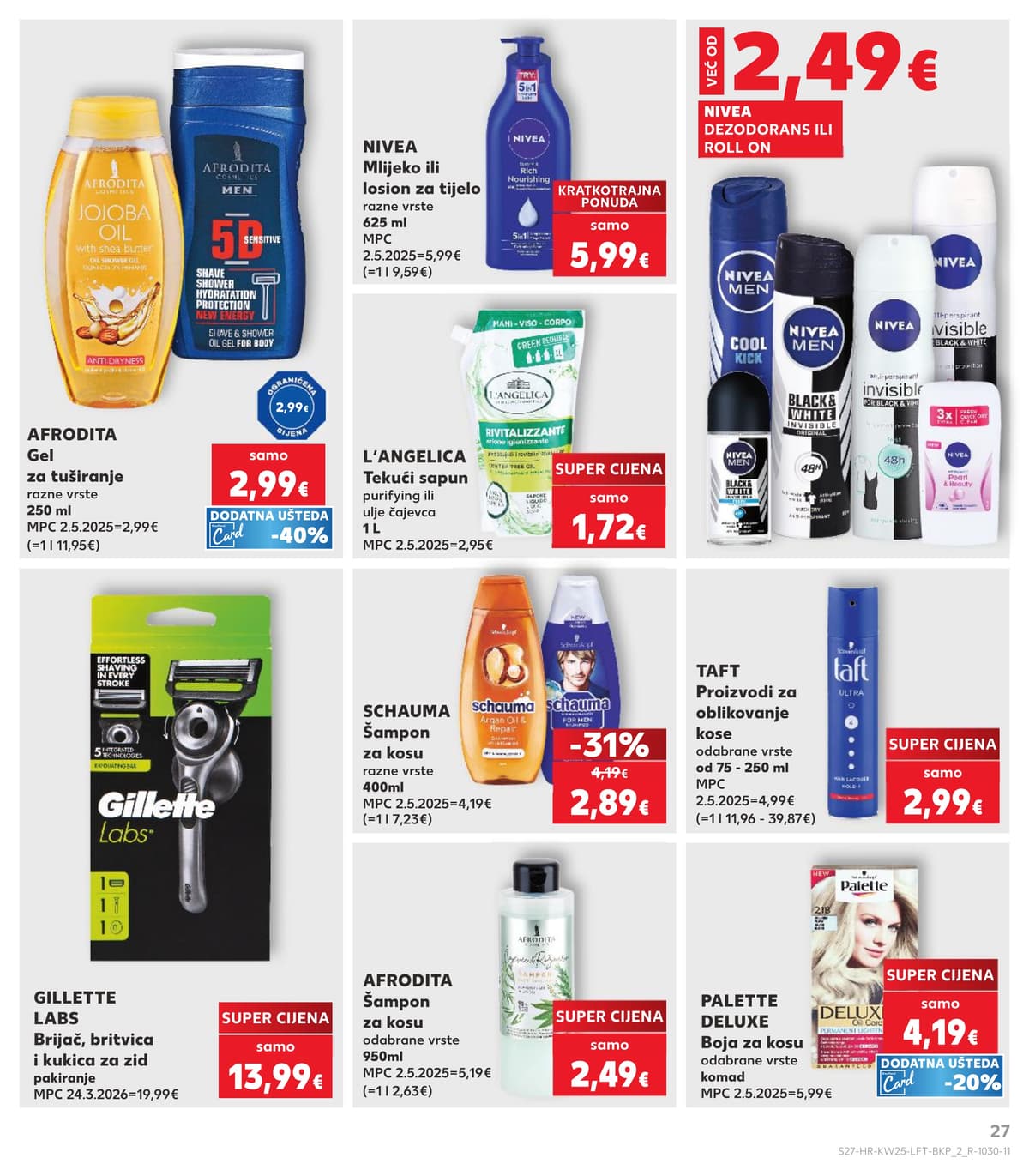 Stranica 27. Kaufland kataloga - Tjedna Akcija od 14.06.2026