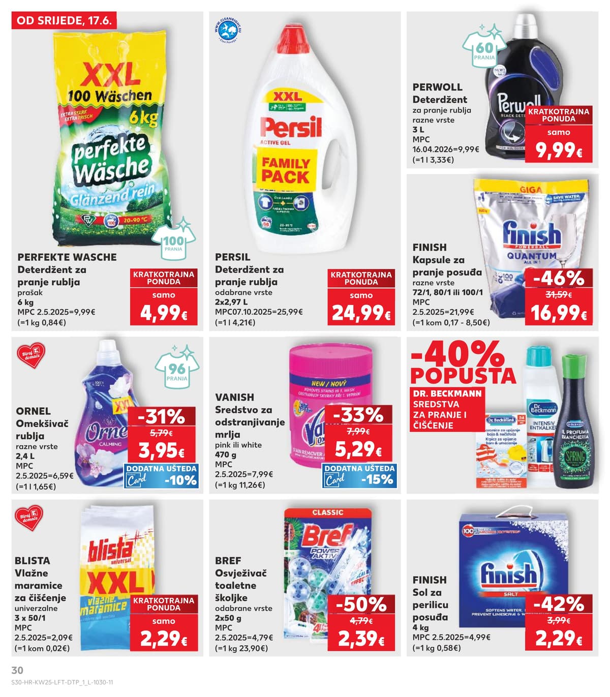 Stranica 30. Kaufland kataloga - Tjedna Akcija