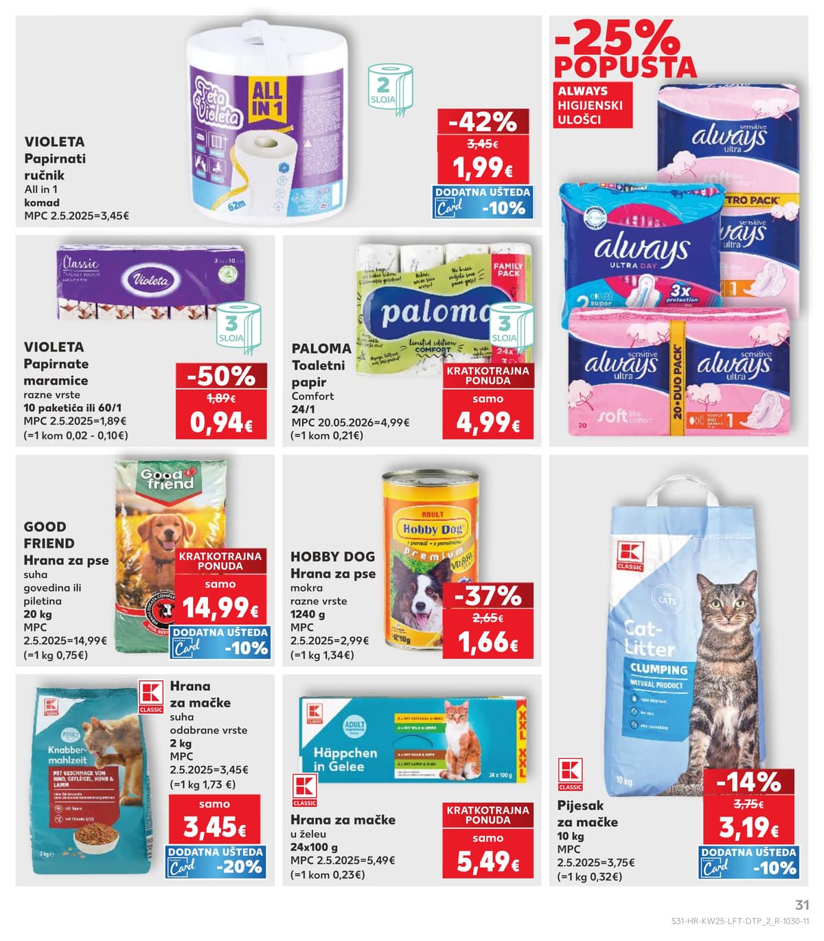 Stranica 31. Kaufland kataloga - Tjedna Akcija