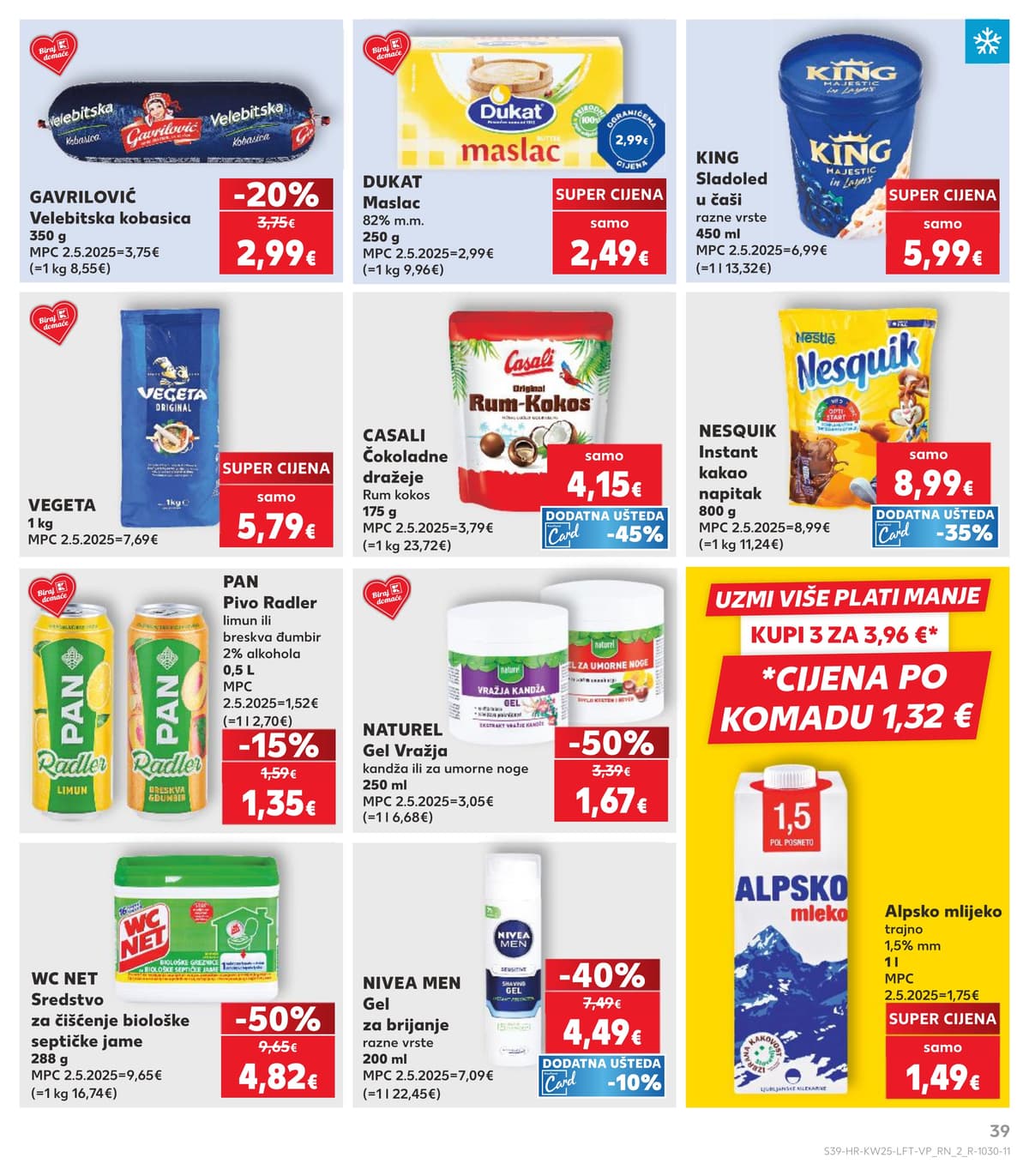 Stranica 39. Kaufland kataloga - Tjedna Akcija