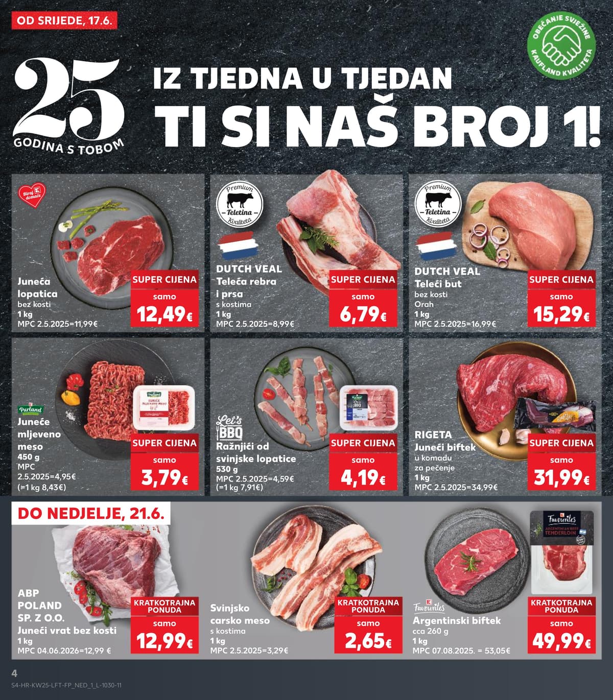 Stranica 4. Kaufland kataloga - Tjedna Akcija od 14.06.2026