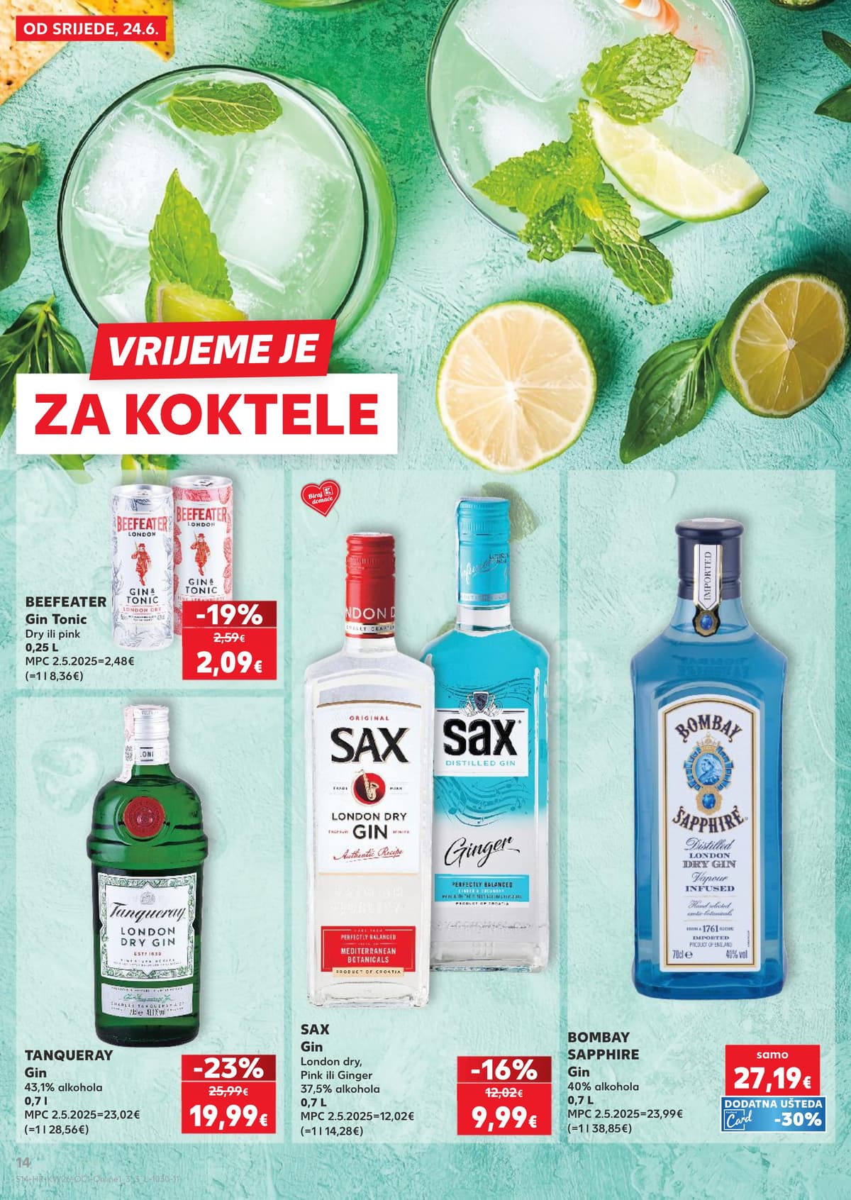 Stranica 14. Kaufland kataloga - Najbolje za doručak od 22.06.2026